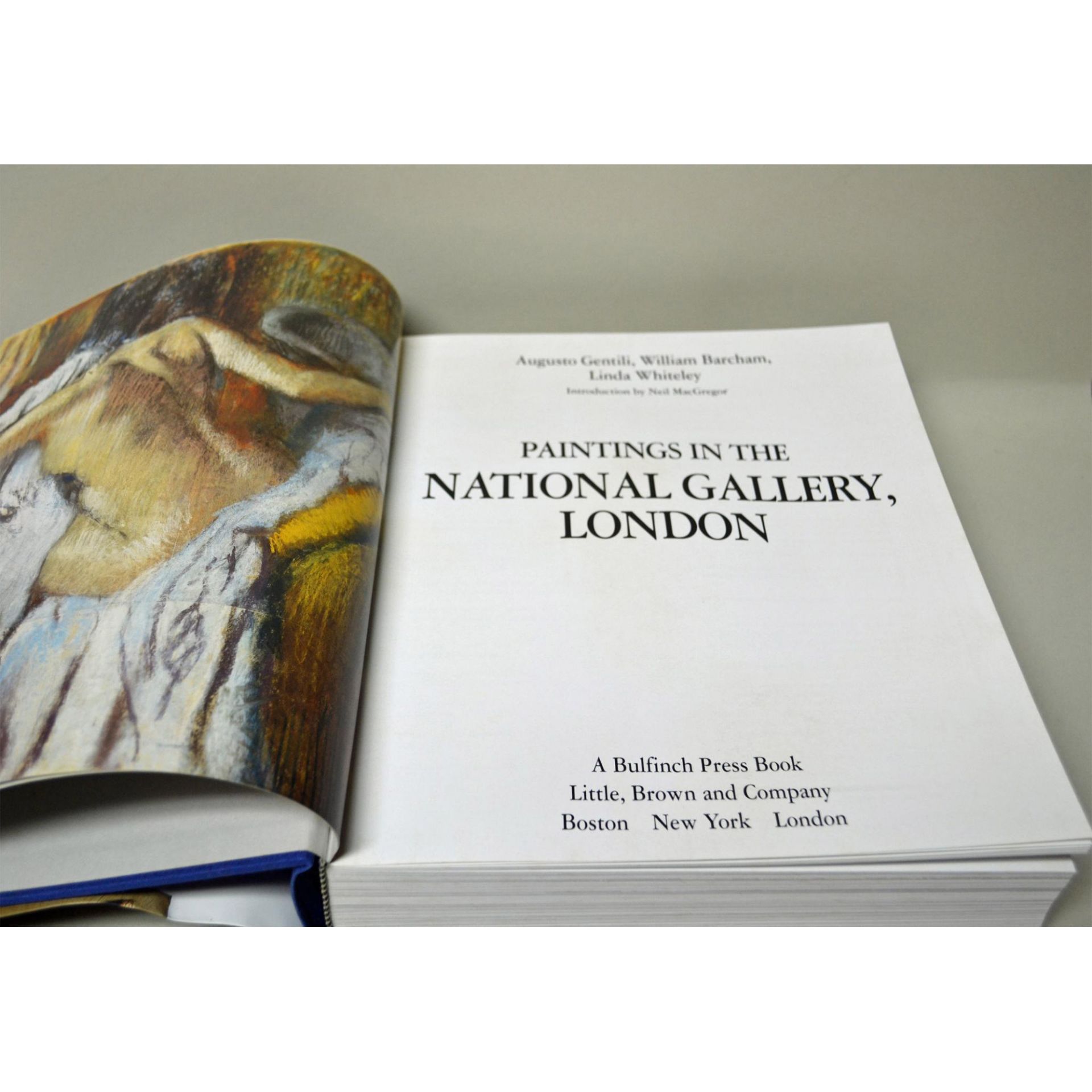 Art Reference Coffee Table Book "Paintings In The National Gallery London, 550 Color Illustrations - Image 3 of 8