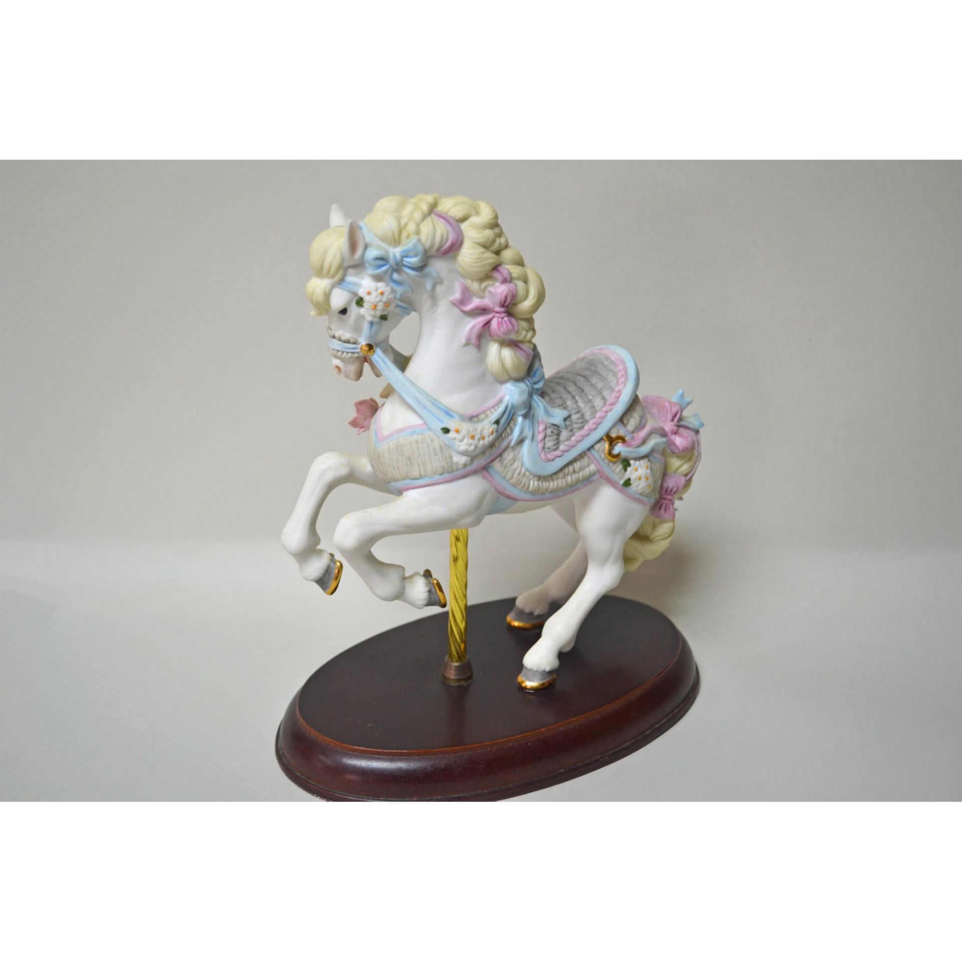 Lenox Vintage 1990 Carousel Horse Charger Figurine - Image 2 of 5