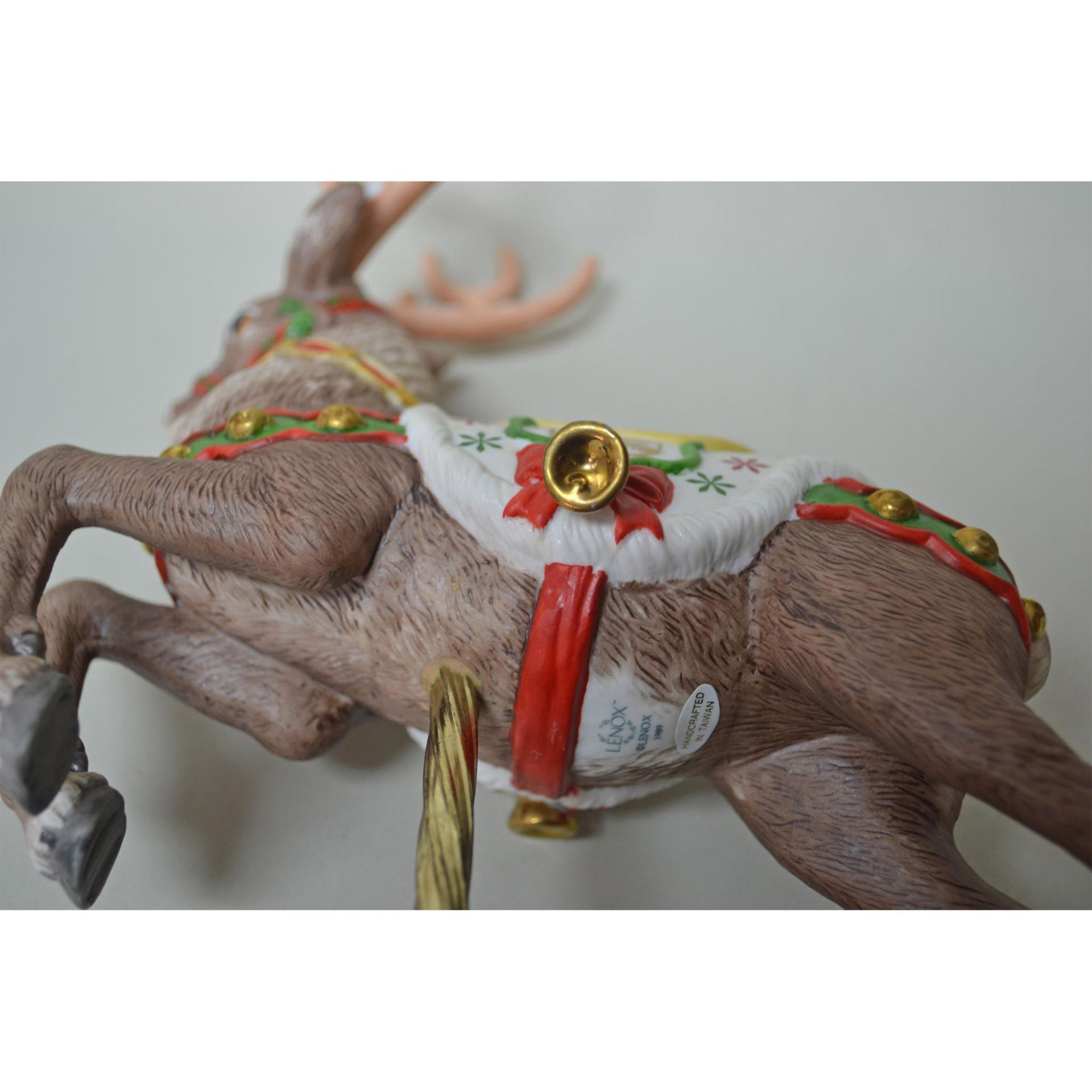 Lenox Vintage 1989 Carousel Reindeer Figurine - Image 4 of 4