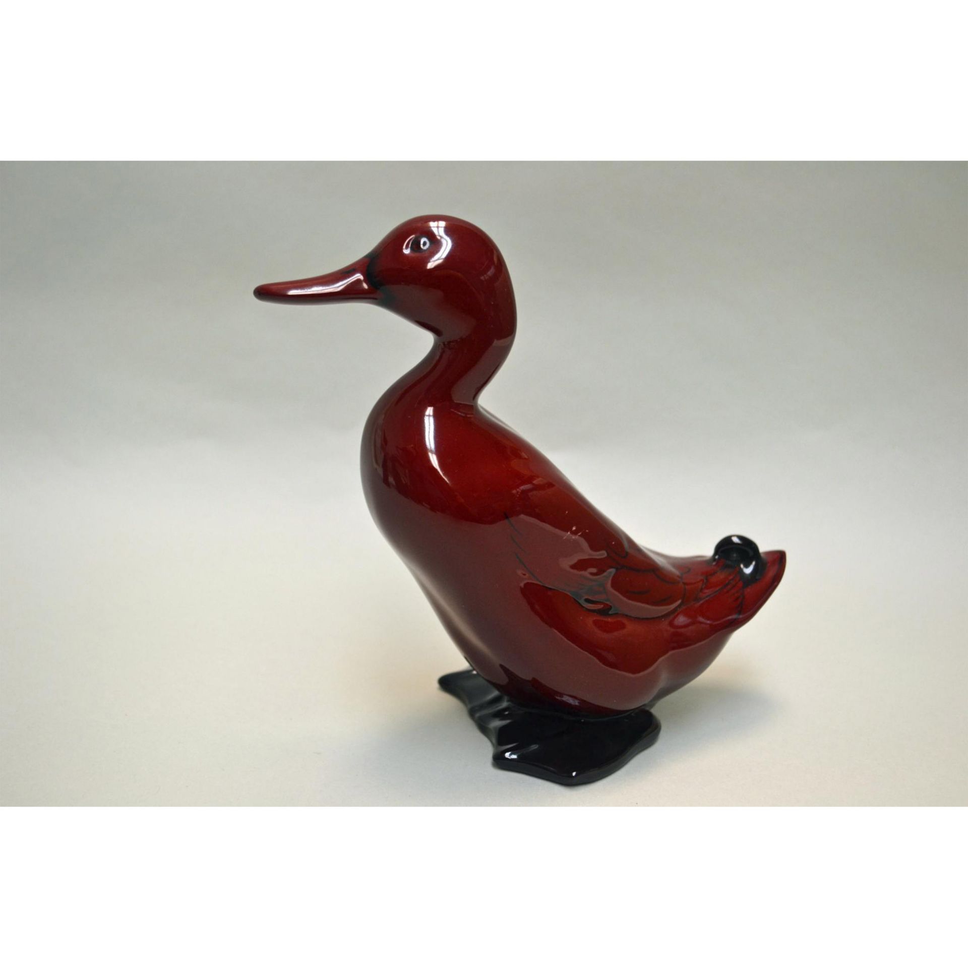 Royal Doulton Red Flambe' Ducks And Guinea, 3 Pcs - Bild 4 aus 14