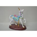 Lenox Vintage 1990 Carousel Unicorn Figurine