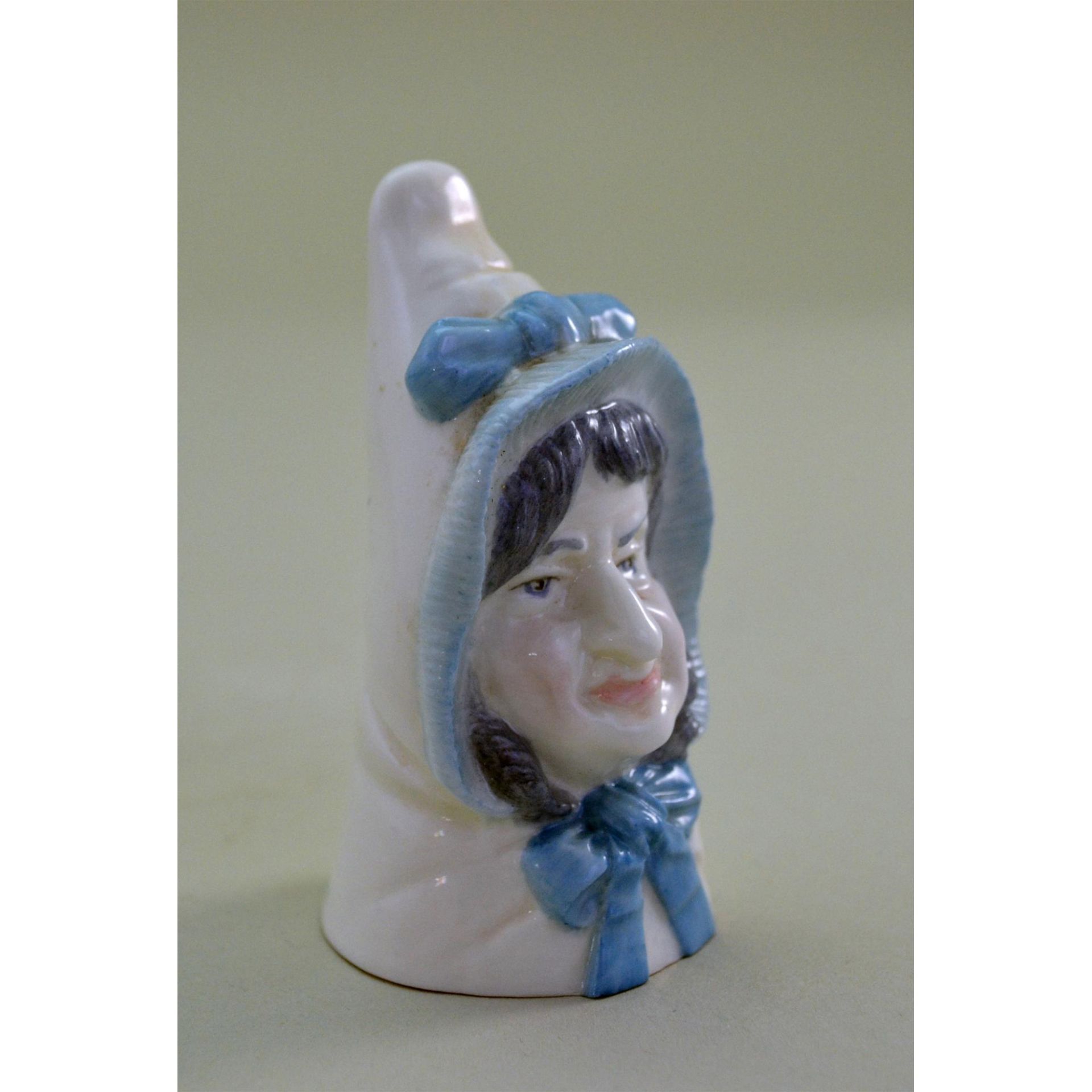 Royal Worcester Porcelain Mrs. Caudle Candle Snuffer - Bild 3 aus 5