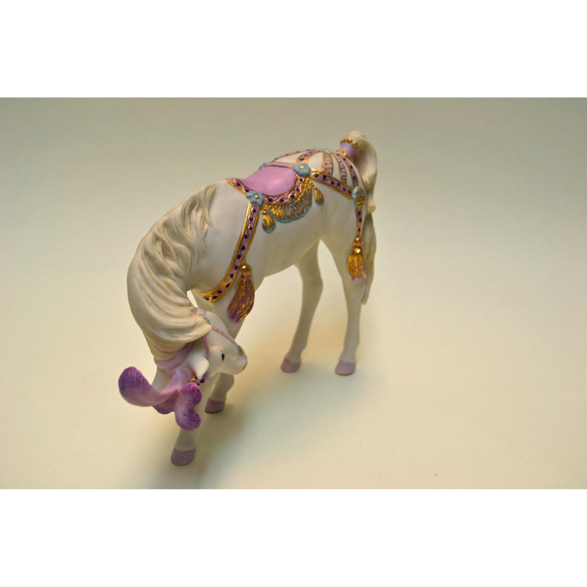 Cybis Porcelain Poppy The Performing Pony Figurine - Bild 2 aus 7