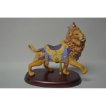 Lenox Vintage Carousel Animal Lion Figurine, 1990