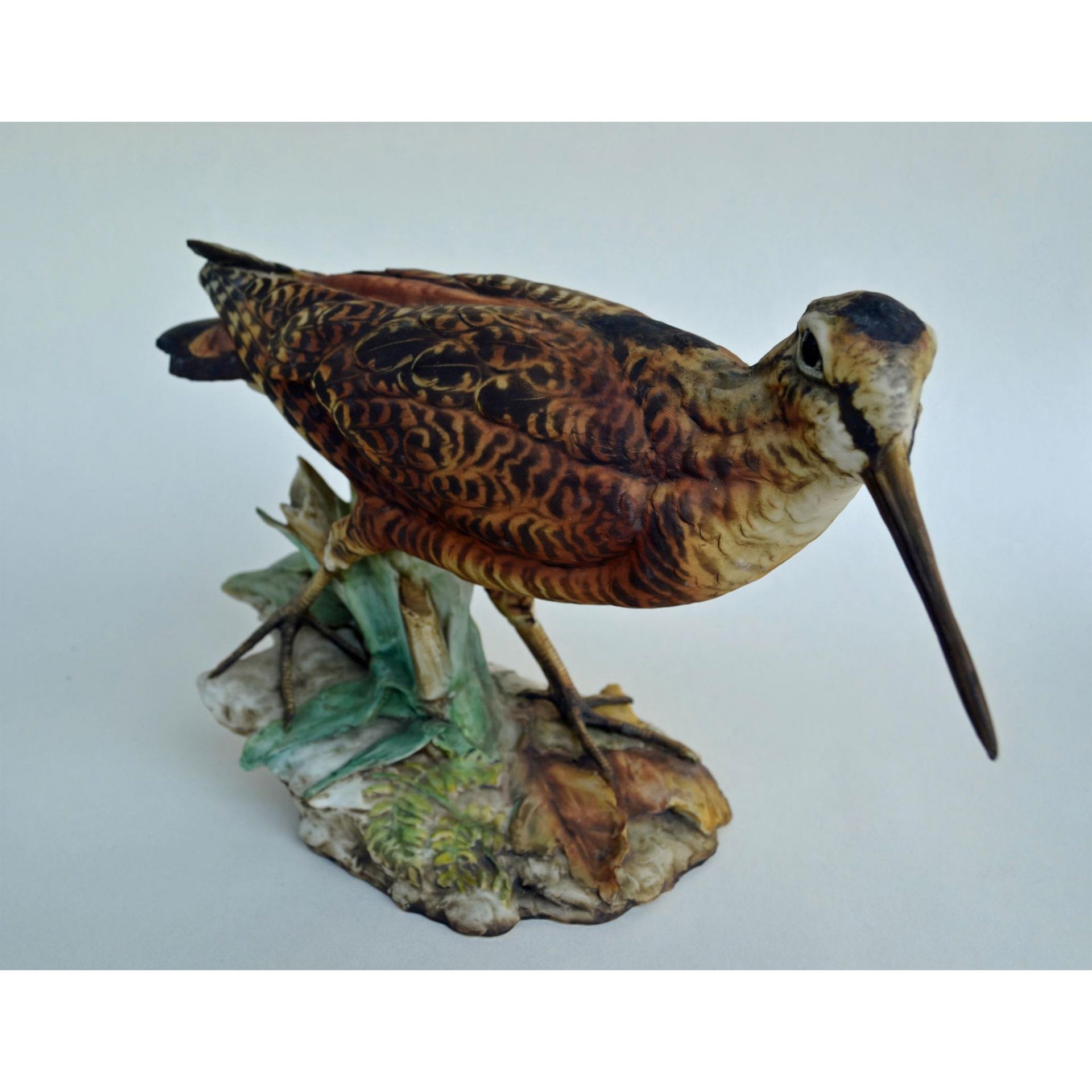 Tay Porcelain Woodcock Bird Figurine - Image 2 of 4