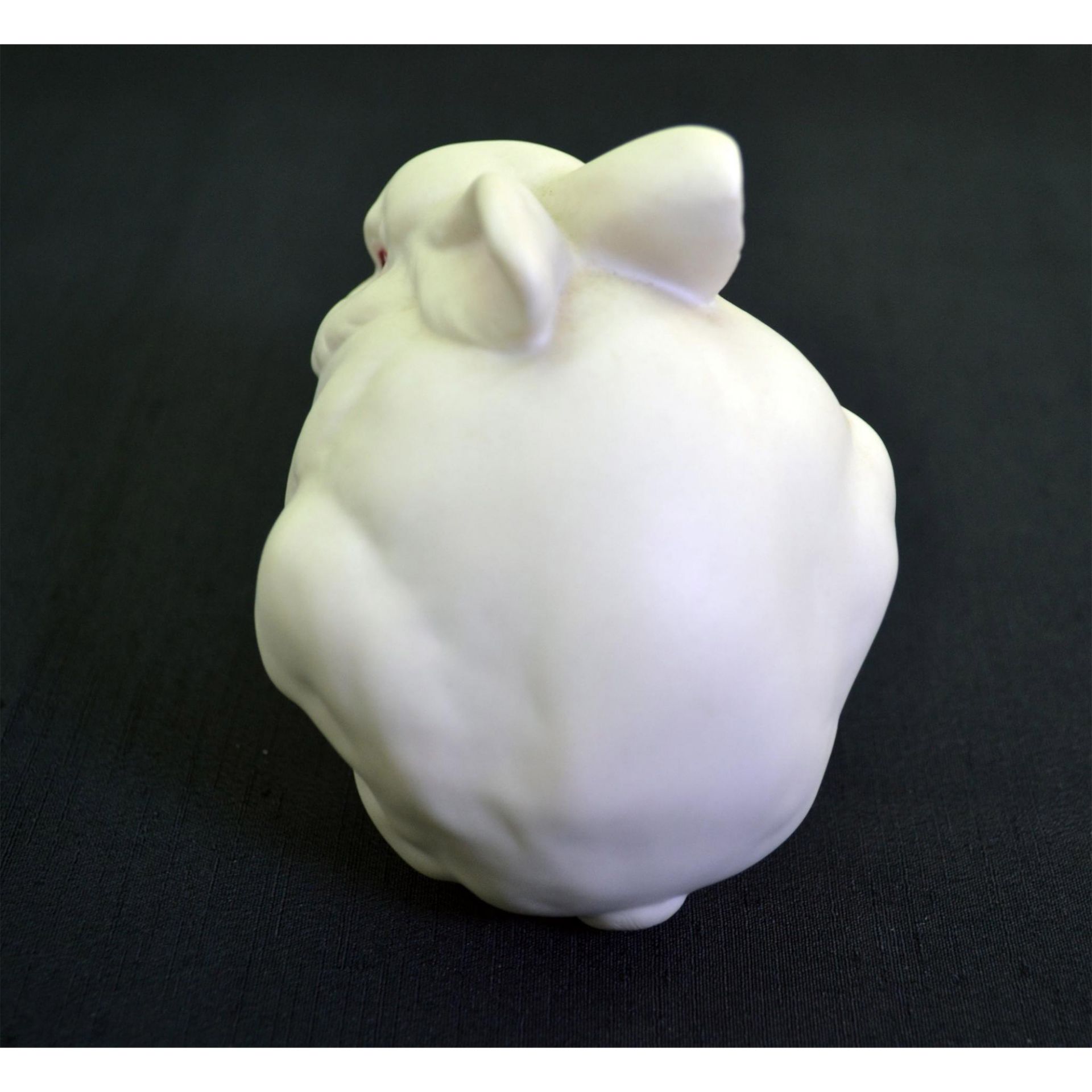 Cybis Porcelain Bunny Mr. Snowball - Image 3 of 4