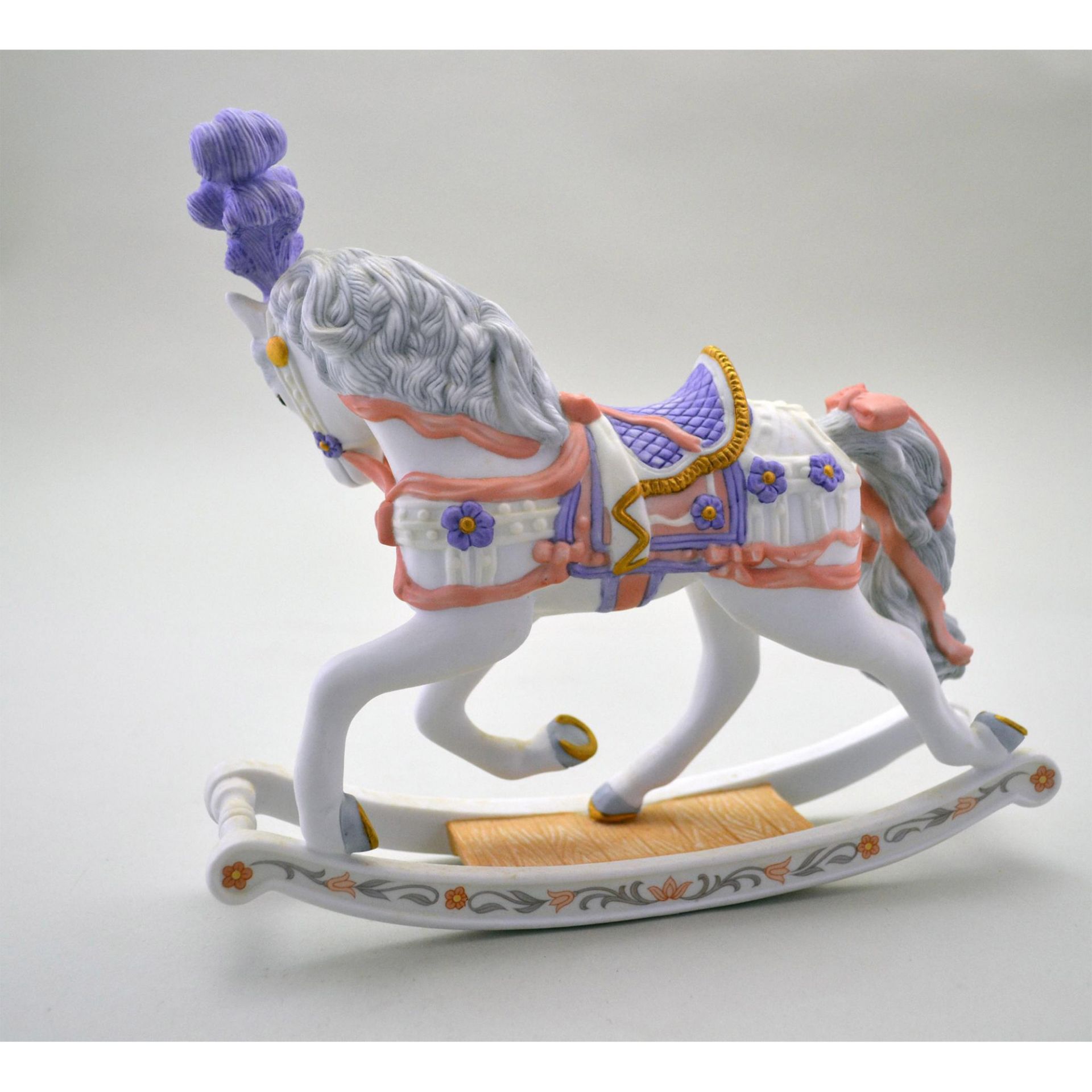 Lenox Porcelain Carousel Rocking Horse, 1991 - Bild 3 aus 4
