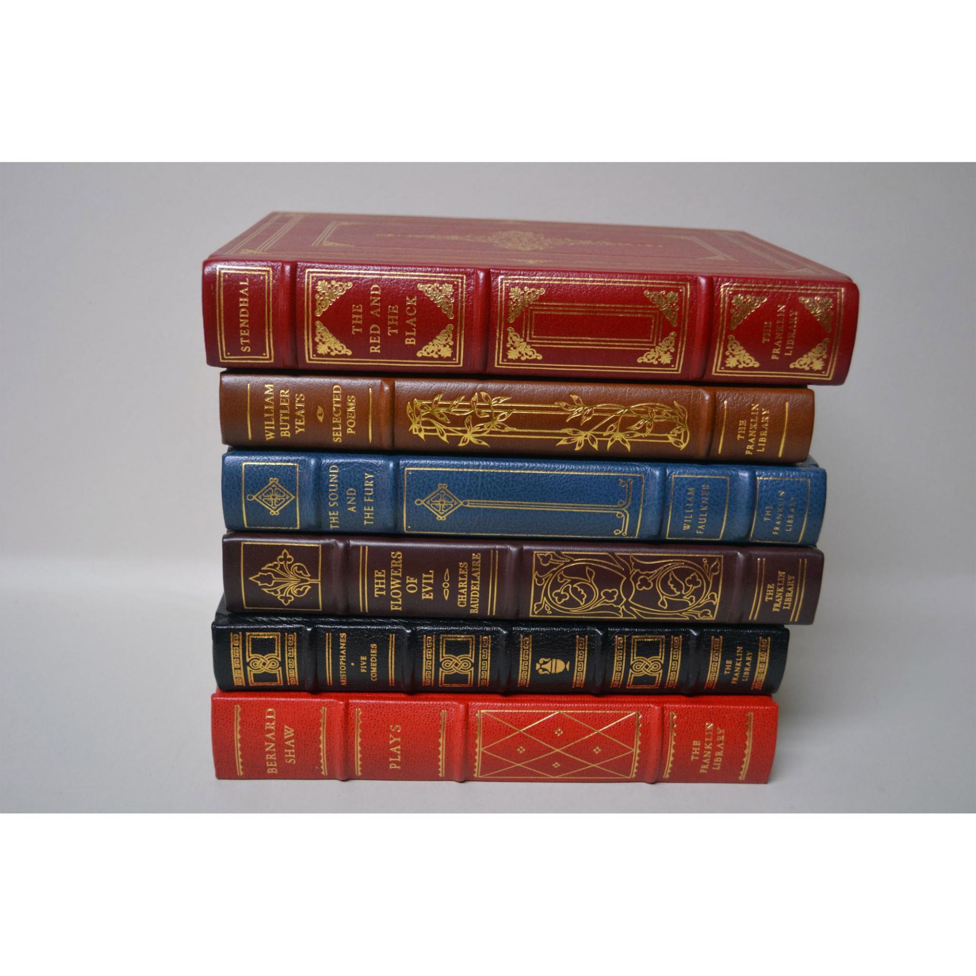 Vintage Full Leather Classics, Collection Of Six Books, The Franklin Library - Bild 2 aus 6