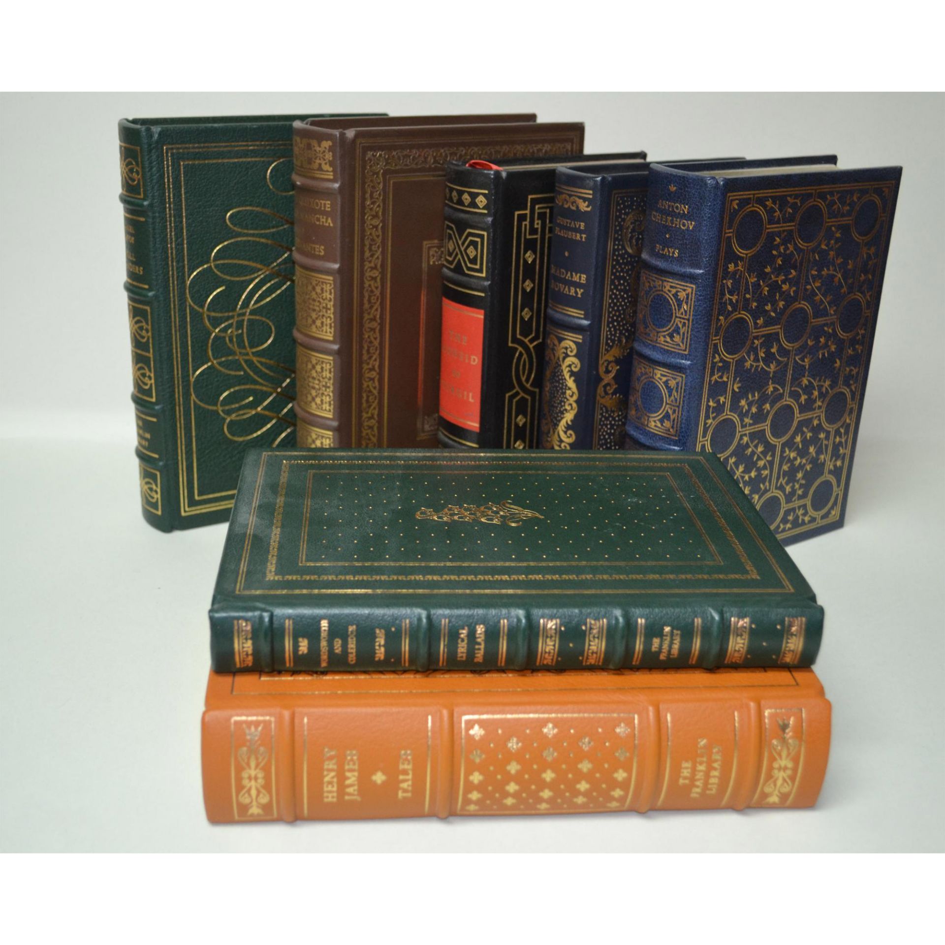 Vintage Full Leather Classics, Collection Of Seven Books, The Franklin Library - Image 3 of 8