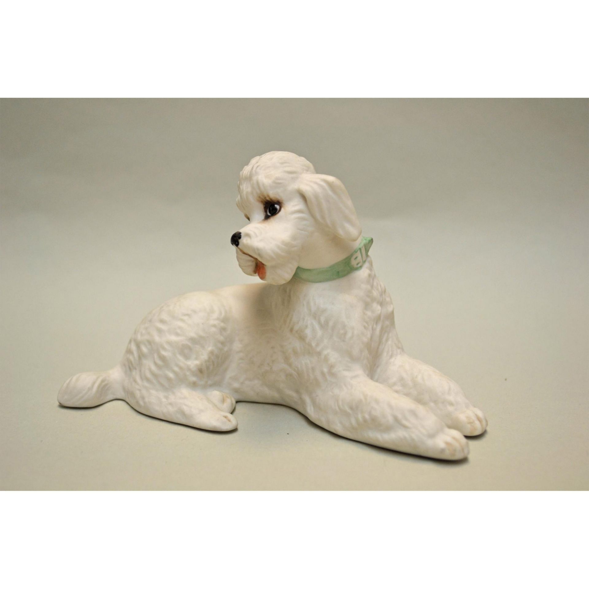 Boehm Porcelain Poodle Reclining Dog Figurines, 1959, Collection Of Two (2) - Image 4 of 8