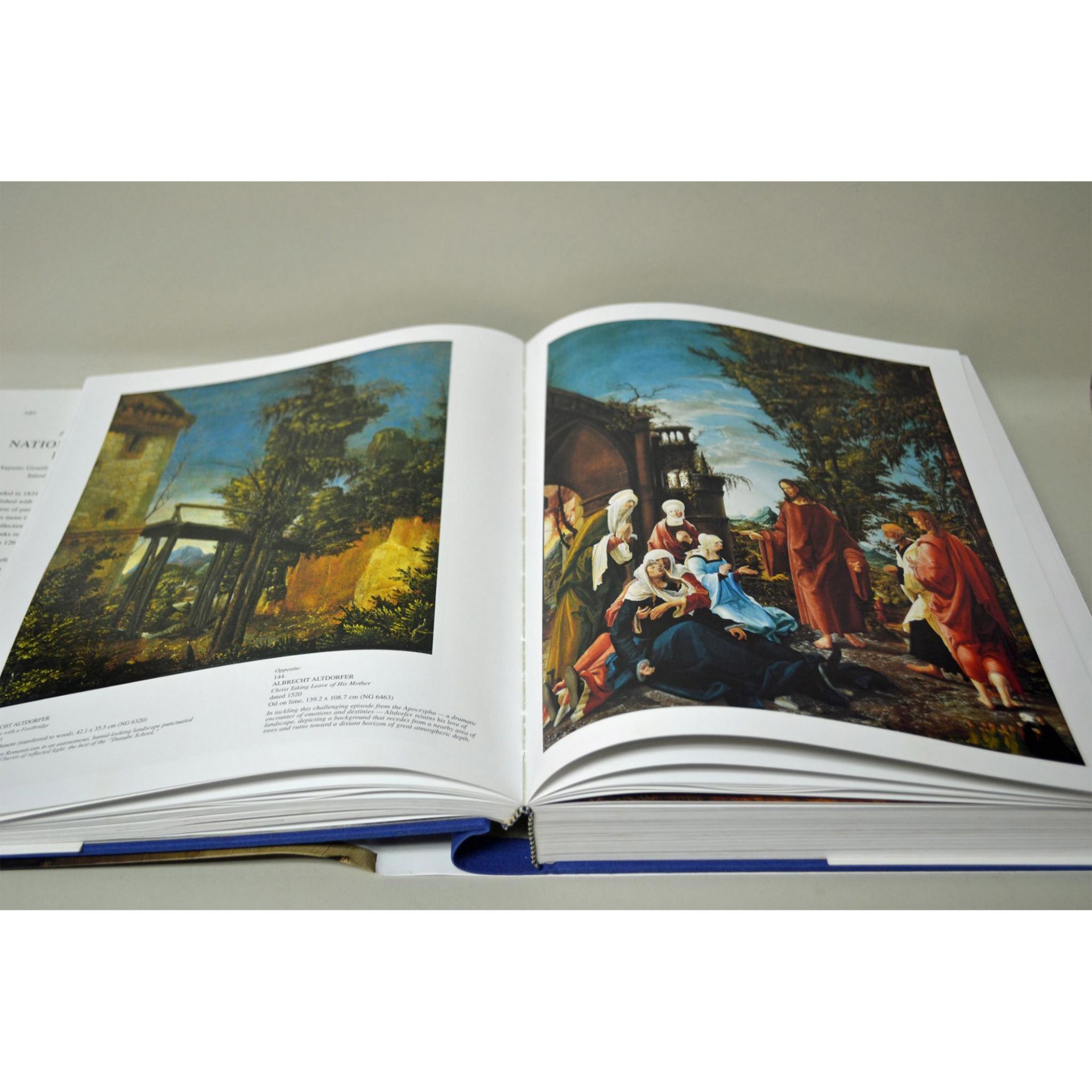 Art Reference Coffee Table Book "Paintings In The National Gallery London, 550 Color Illustrations - Image 4 of 8