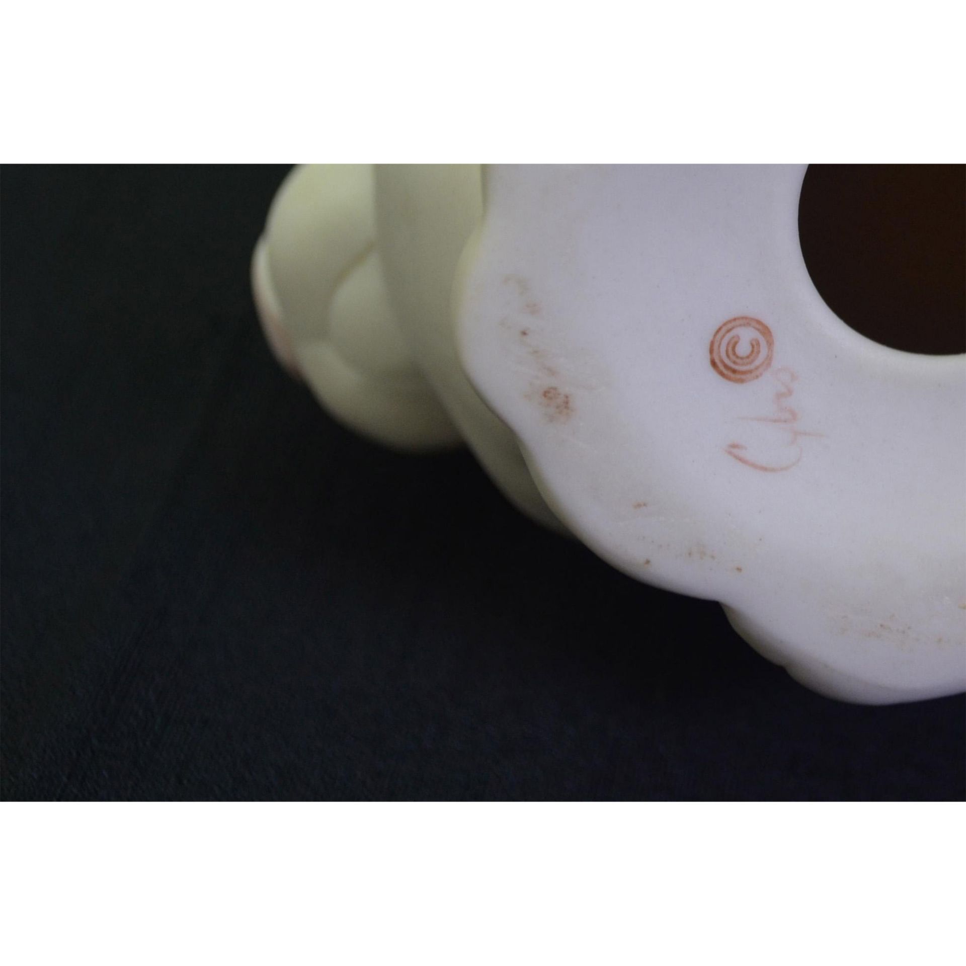 Cybis Porcelain Bunny Mr. Snowball - Image 4 of 4