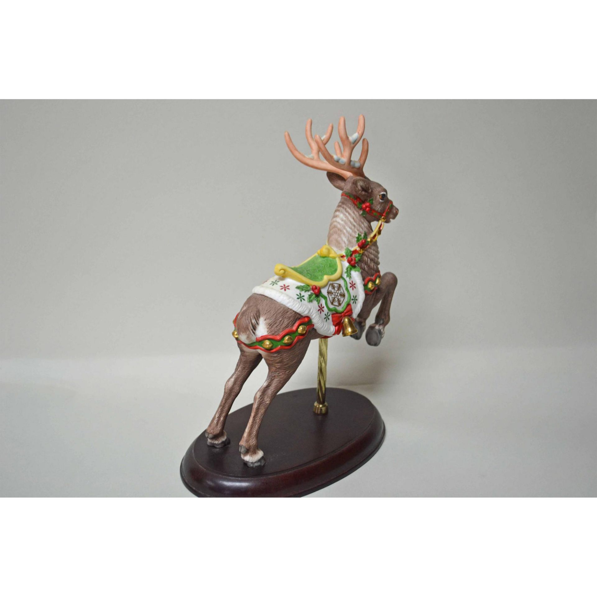 Lenox Vintage 1989 Carousel Reindeer Figurine - Image 3 of 4