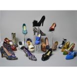 Shoe Collection, Just The Right Shoe And Sarna, 21 Pcs