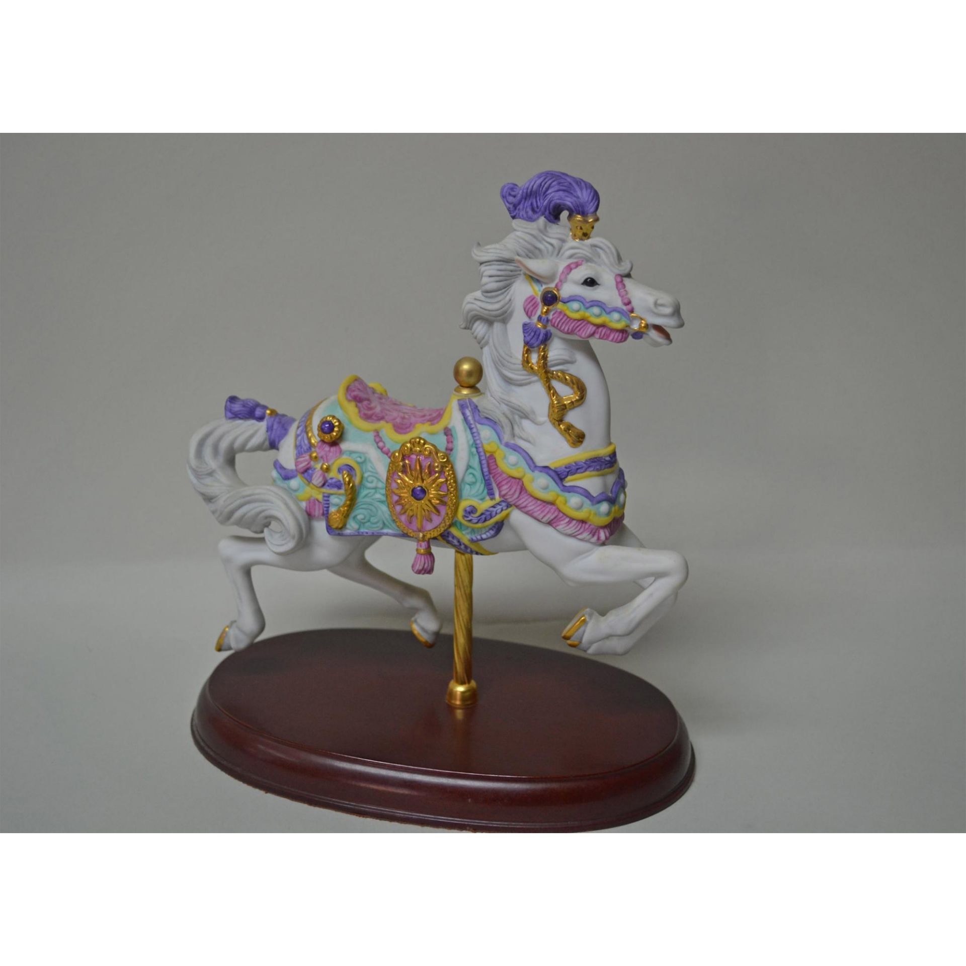 Lenox Vintage 1990 Carousel Charger Horse Figurine