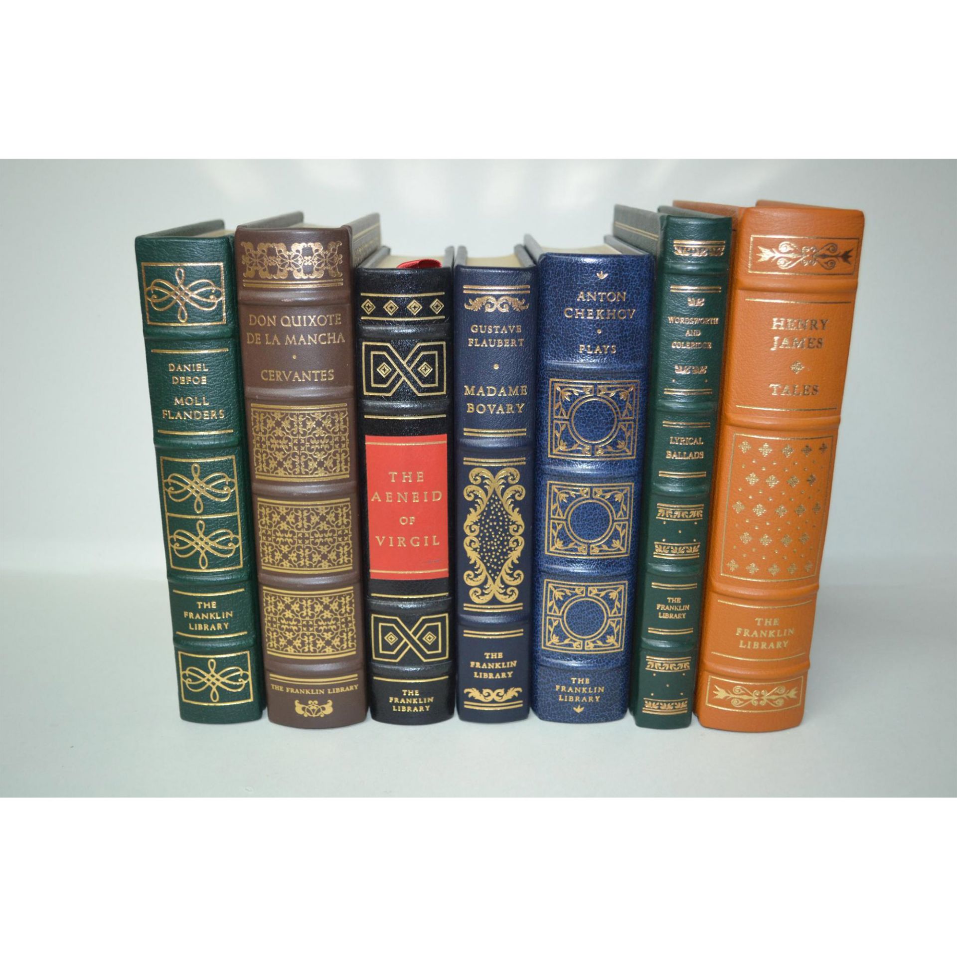 Vintage Full Leather Classics, Collection Of Seven Books, The Franklin Library - Image 5 of 8