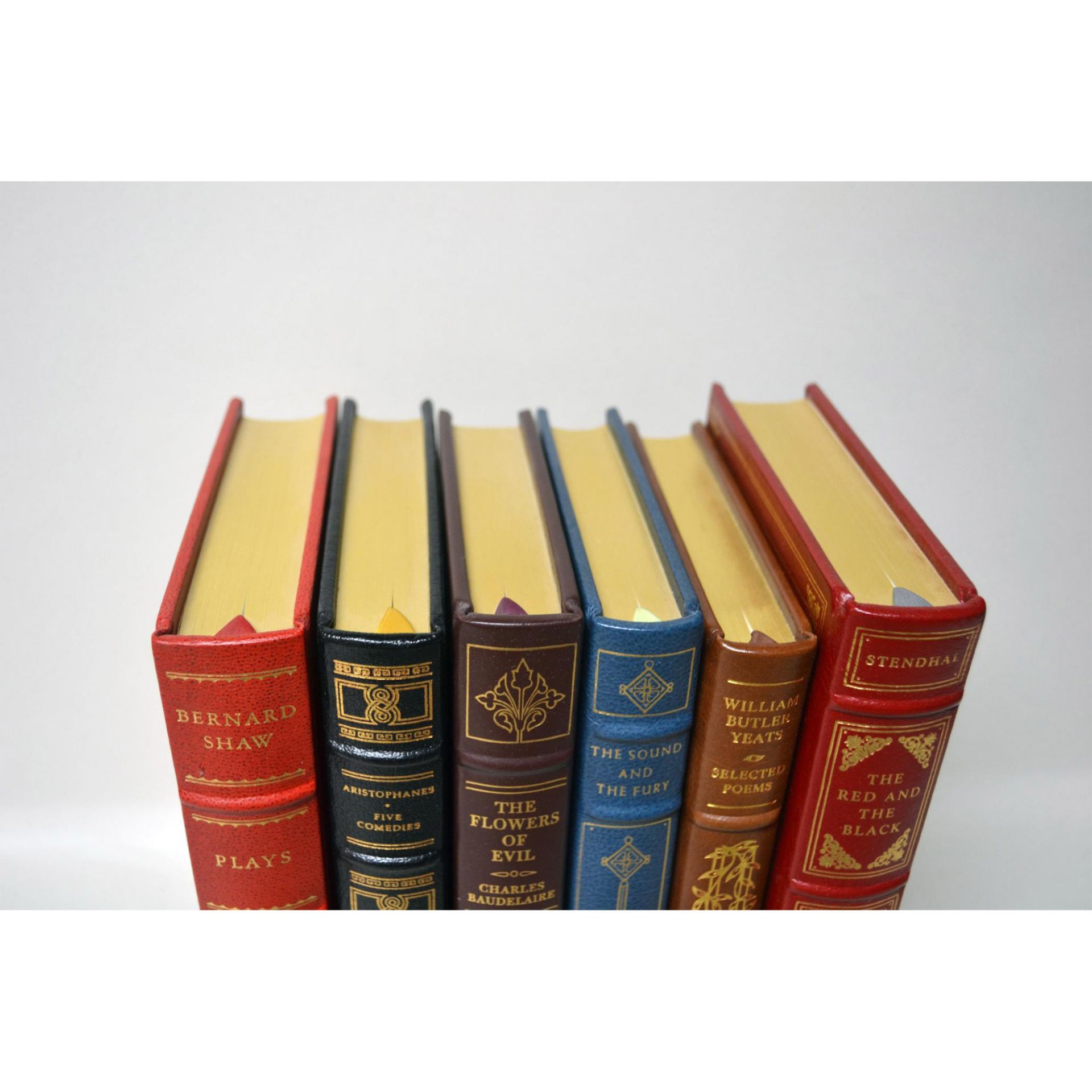 Vintage Full Leather Classics, Collection Of Six Books, The Franklin Library - Bild 3 aus 6