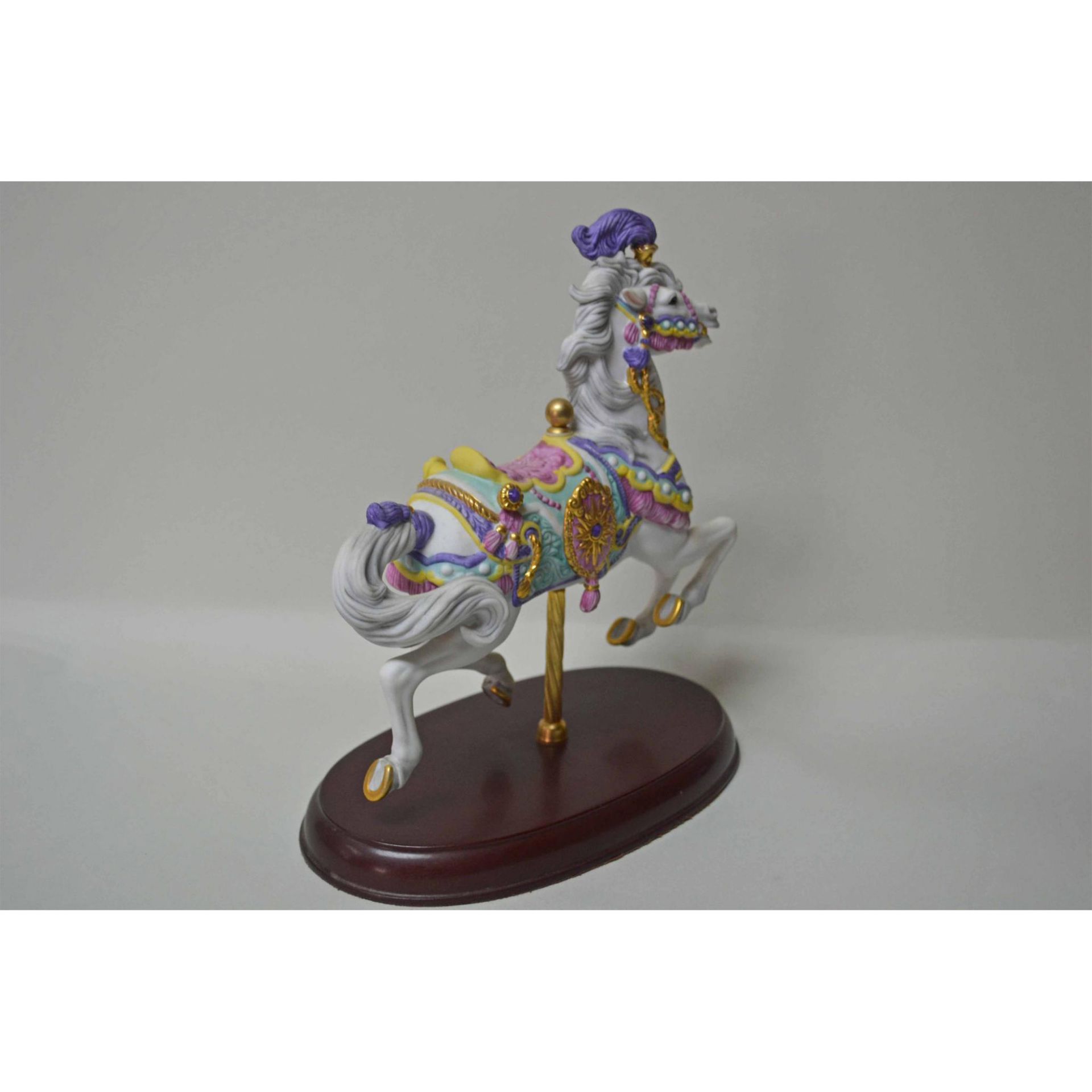 Lenox Vintage 1990 Carousel Charger Horse Figurine - Image 3 of 4