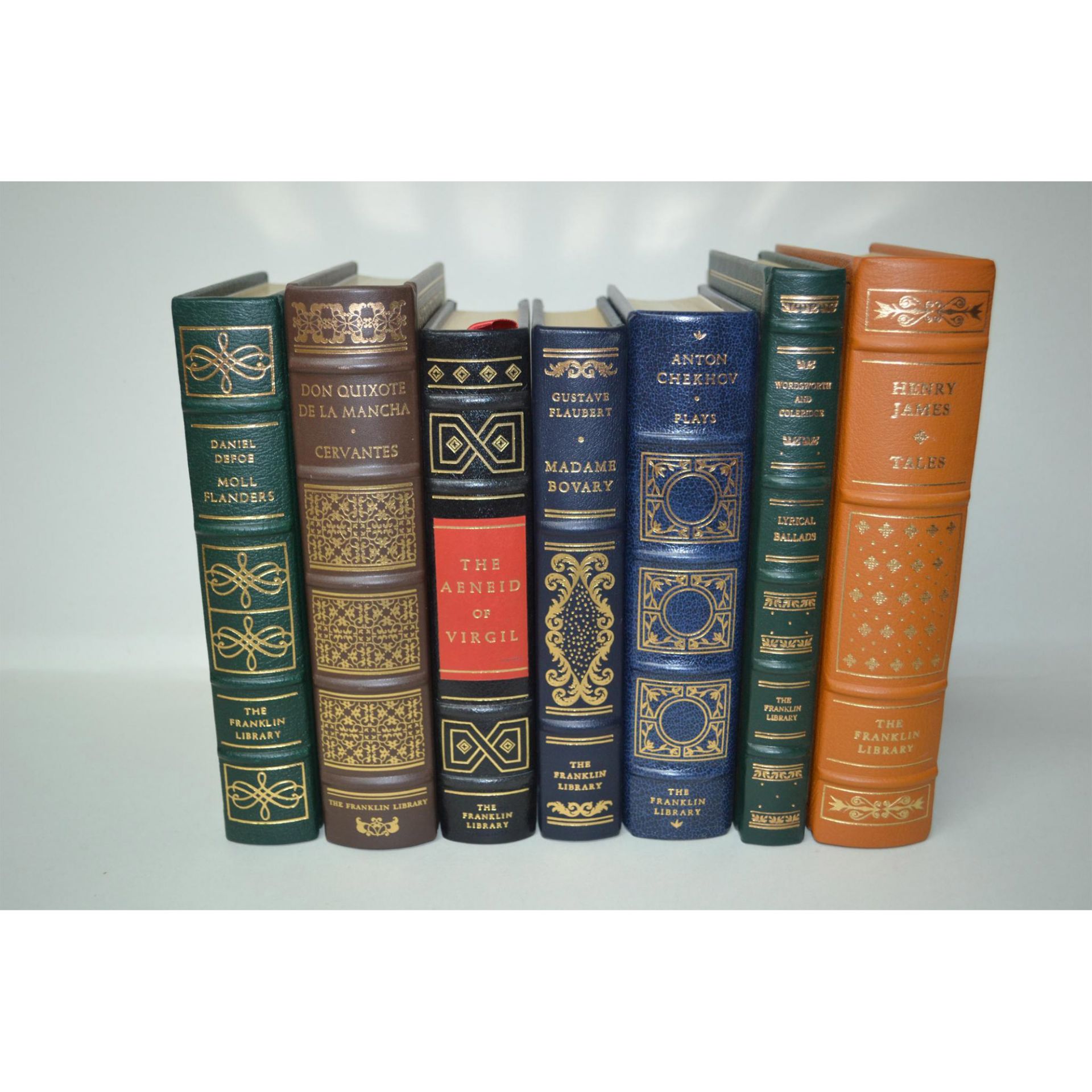 Vintage Full Leather Classics, Collection Of Seven Books, The Franklin Library - Image 8 of 8