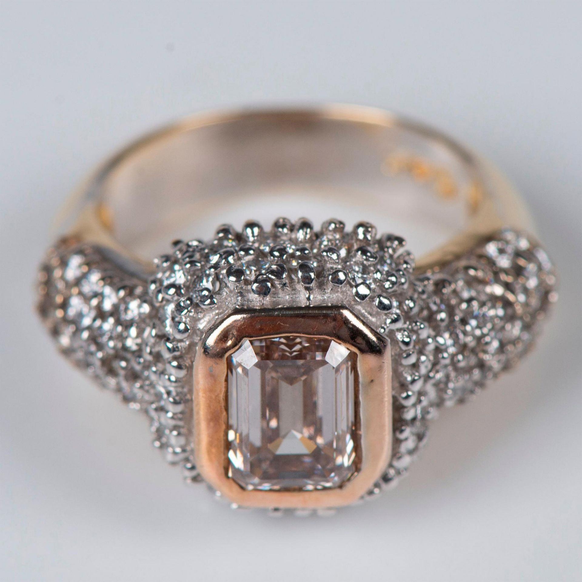 Radiant 14K Gold & 2.77CTW Diamond Ring - Image 5 of 10