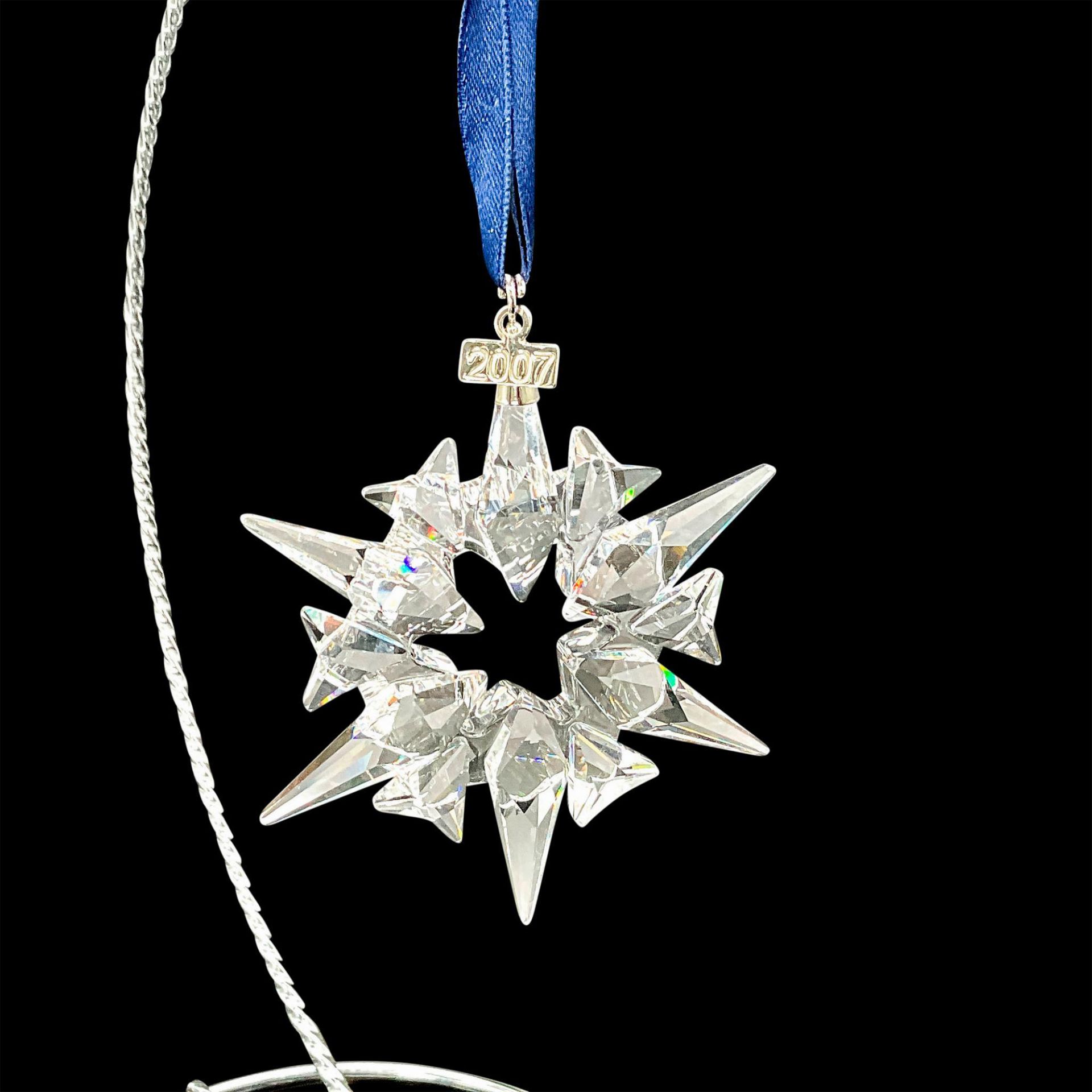 Swarovski Crystal Ornament, Christmas Star with Stand - Image 2 of 3