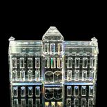 Swarovski Silver Crystal Figurine, Town Hall Building