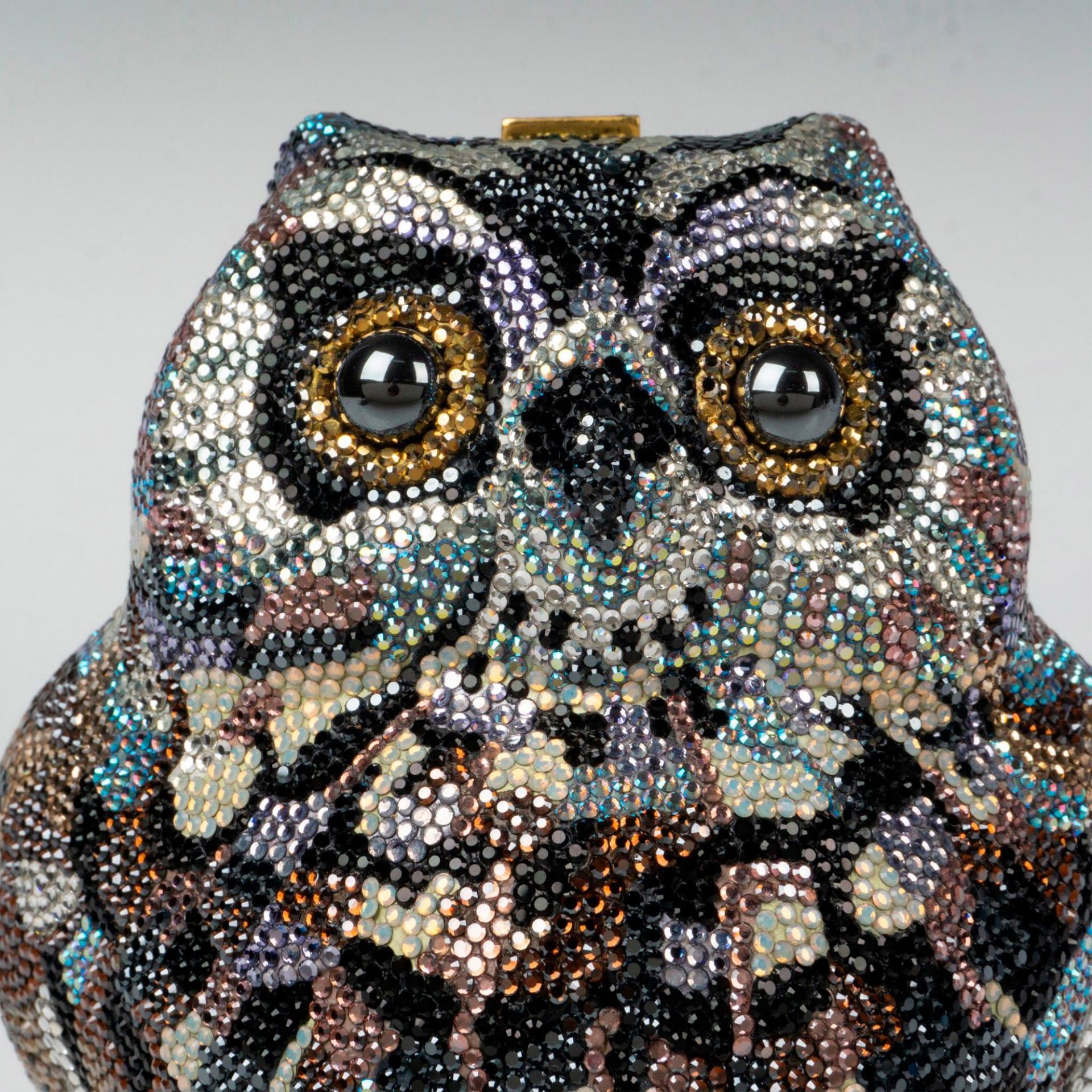 Judith Leiber Crystal Owl Minaudiere - Image 5 of 9