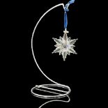Swarovski Crystal Ornament, Christmas Star with Stand