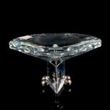 Swarovski Crystal Bowl, Euclid Caviar