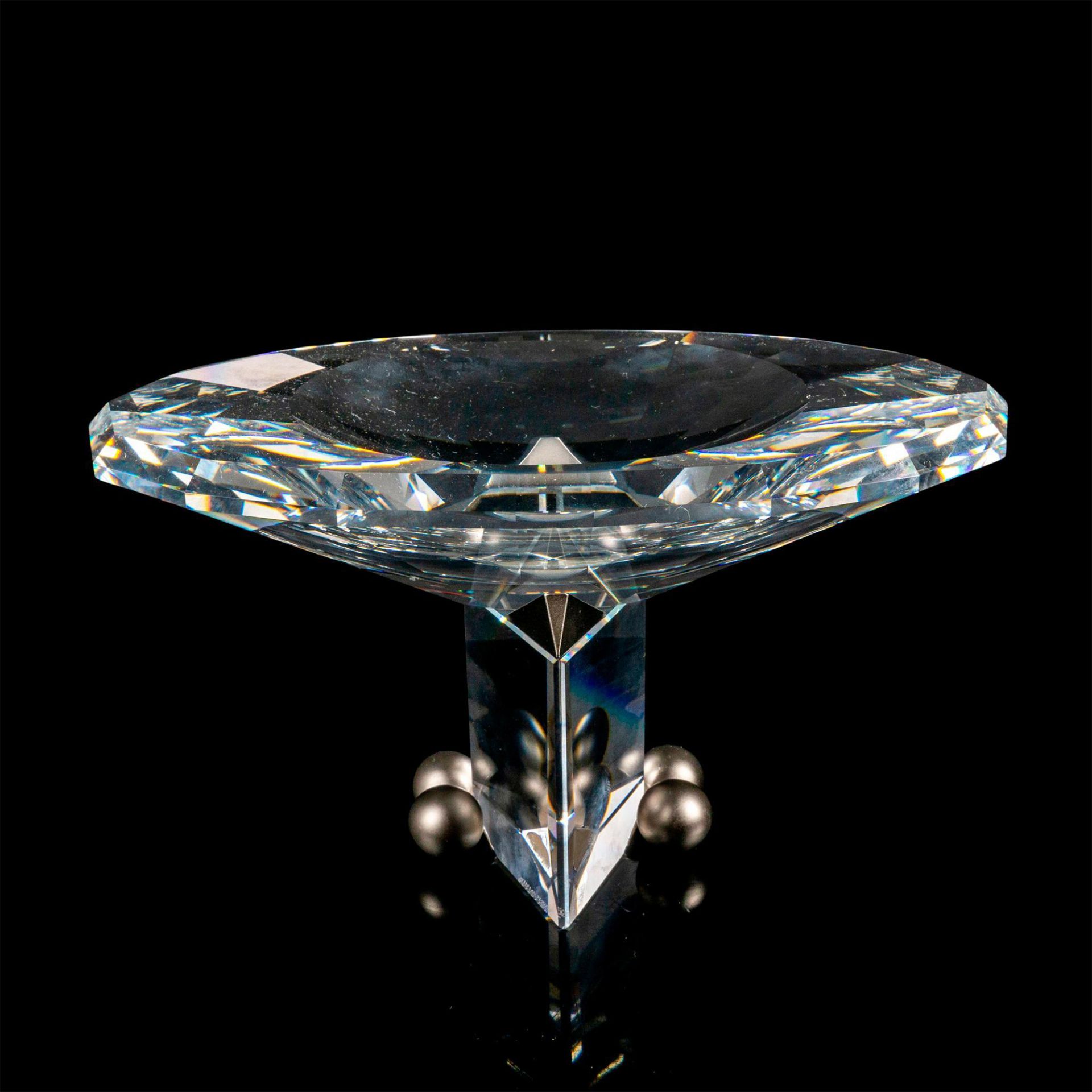 Swarovski Crystal Bowl, Euclid Caviar