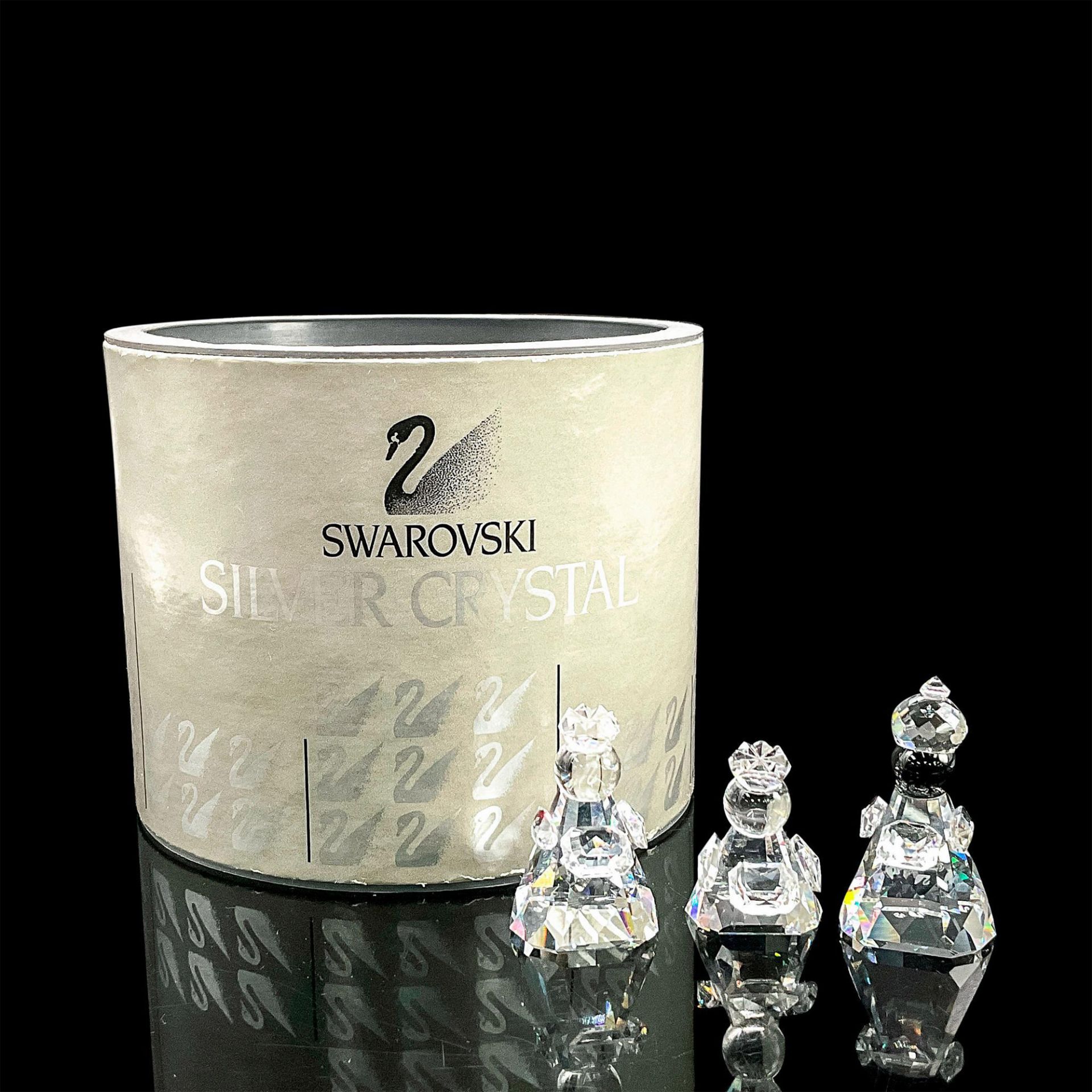 Swarovski Silver Crystal Figurine, Nativity Wise Men/Kings - Bild 4 aus 4