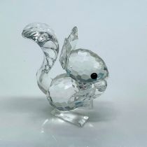 Swarovski Silver Crystal Figurine, Squirrel