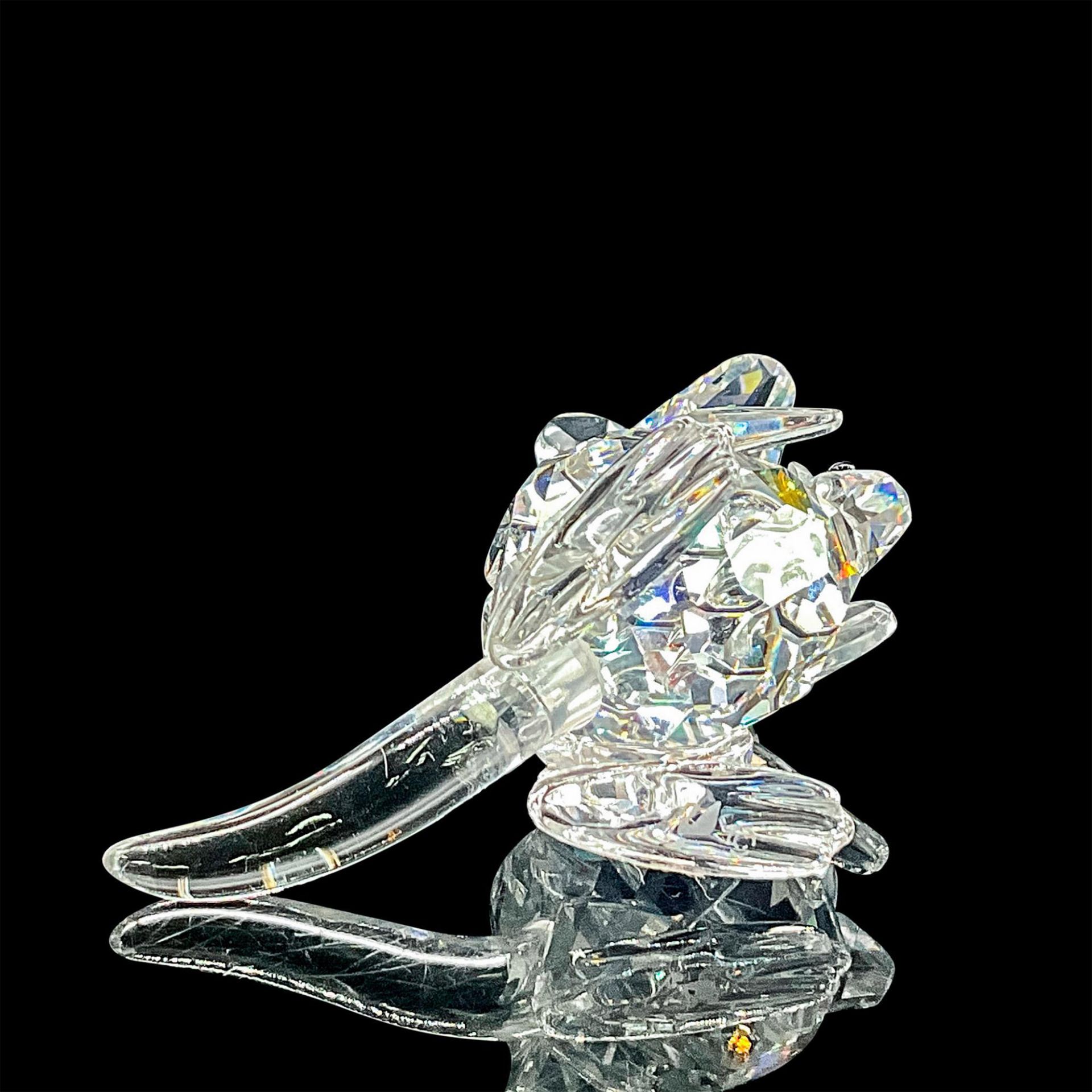 Swarovski Silver Crystal Figurine, Kangaroo with Baby Joey - Image 3 of 4