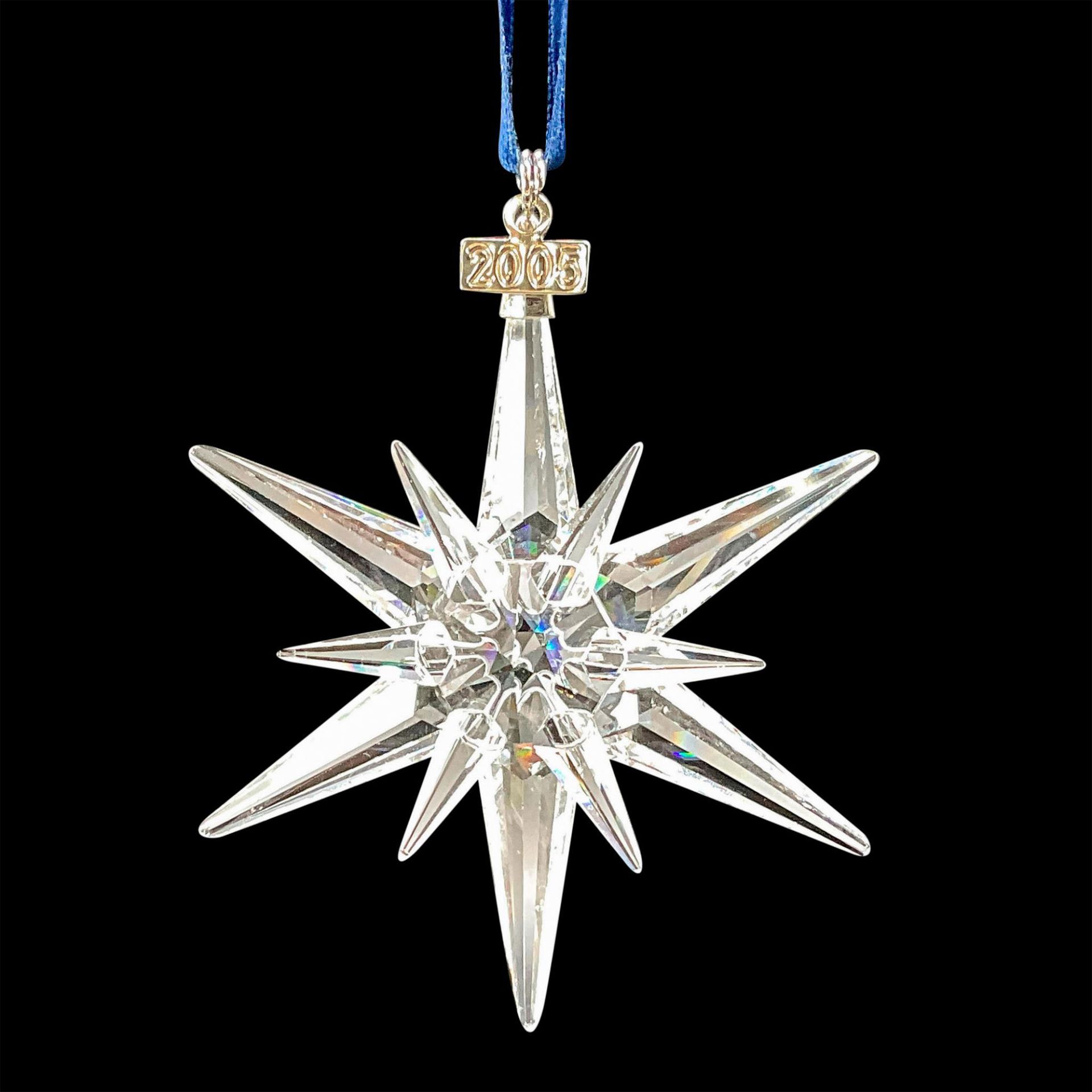 Swarovski Crystal Ornament, Rockefeller Star with Stand - Image 2 of 3