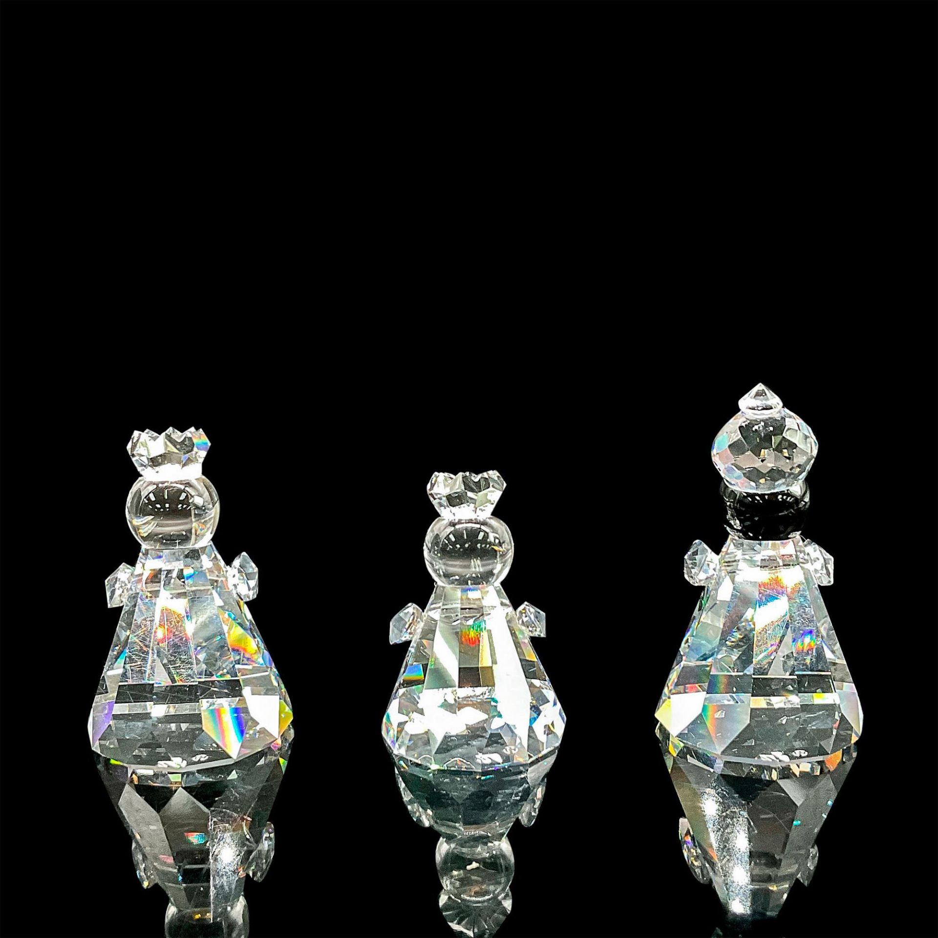 Swarovski Silver Crystal Figurine, Nativity Wise Men/Kings - Bild 2 aus 4