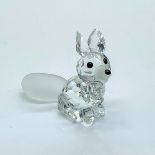 Swarovski Silver Crystal Figurine, Mini Fox