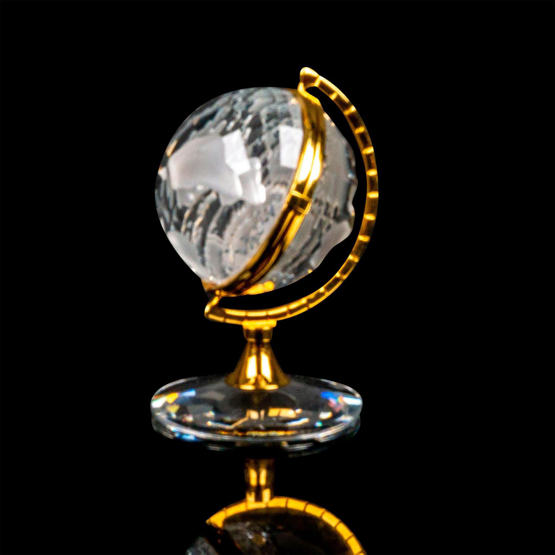Swarovski Crystal Memories Figurine, Globe Clock - Image 3 of 5