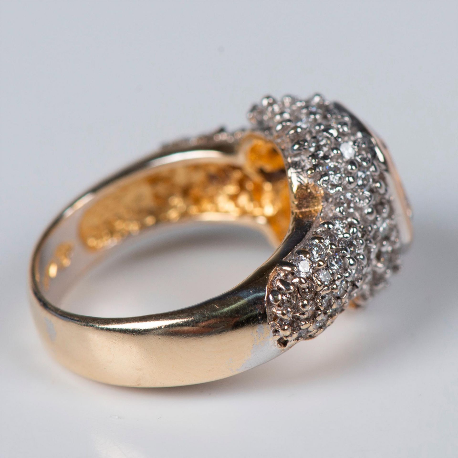 Radiant 14K Gold & 2.77CTW Diamond Ring - Bild 3 aus 10
