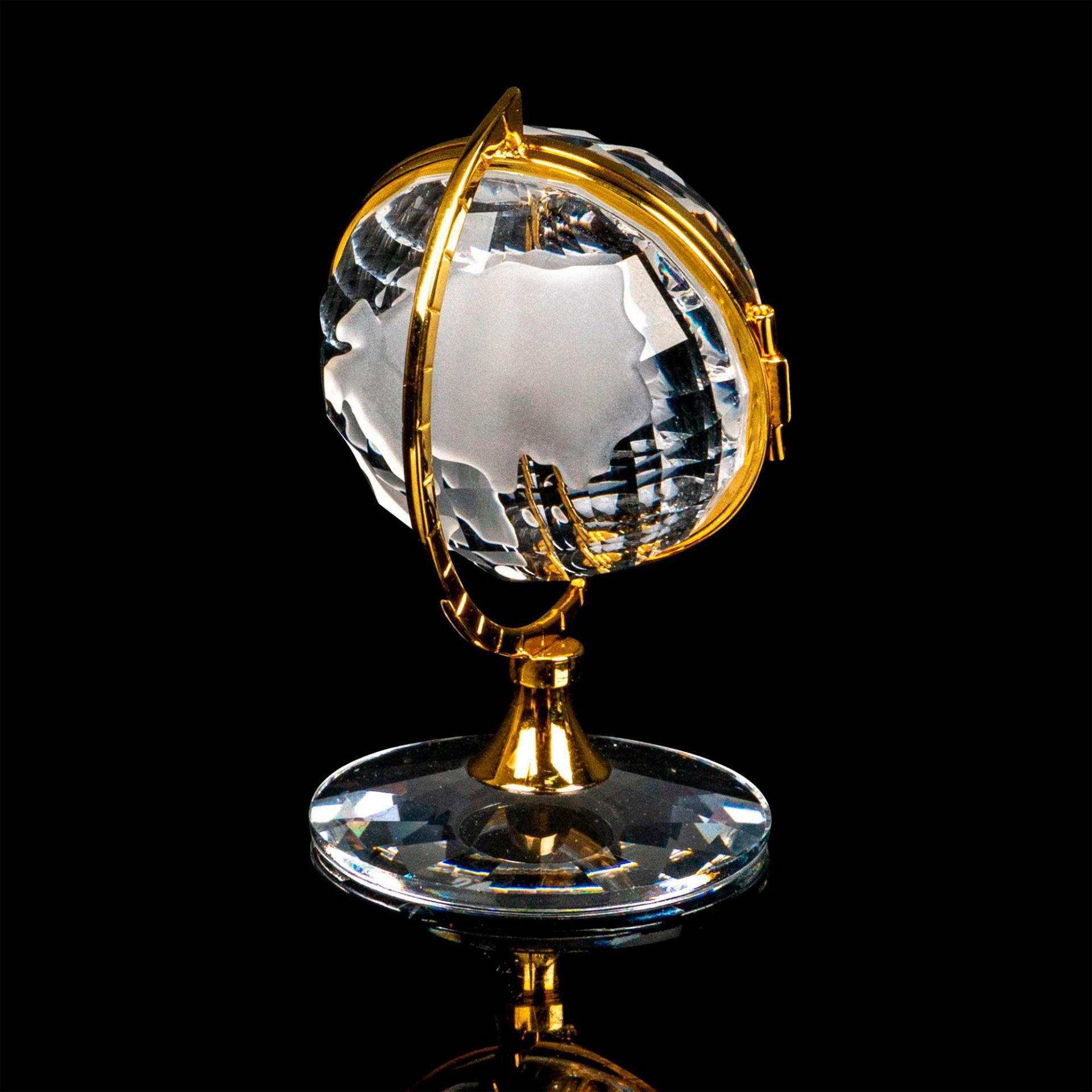 Swarovski Crystal Memories Figurine, Globe Clock - Image 2 of 5