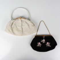 2pc French Beaded Evening Purses