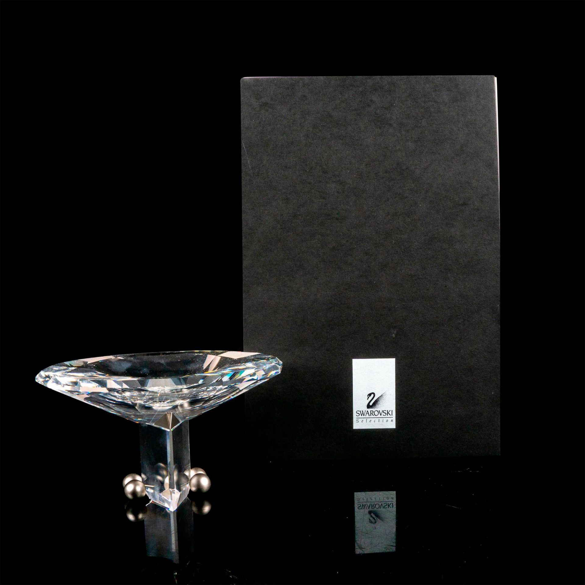 Swarovski Crystal Bowl, Euclid Caviar - Image 4 of 4