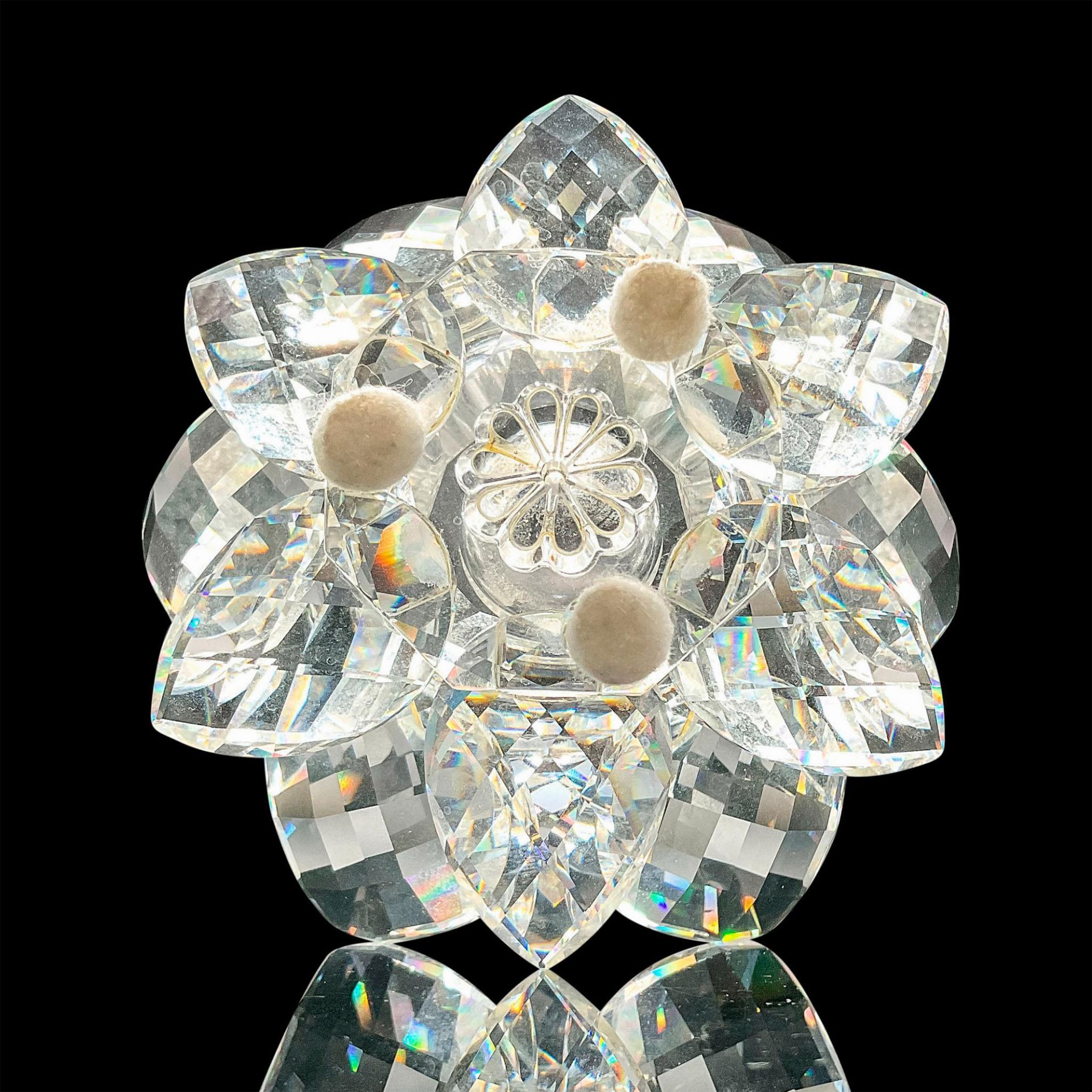 Swarovski Crystal Candle Stick Holder, Water Lily - Image 3 of 3