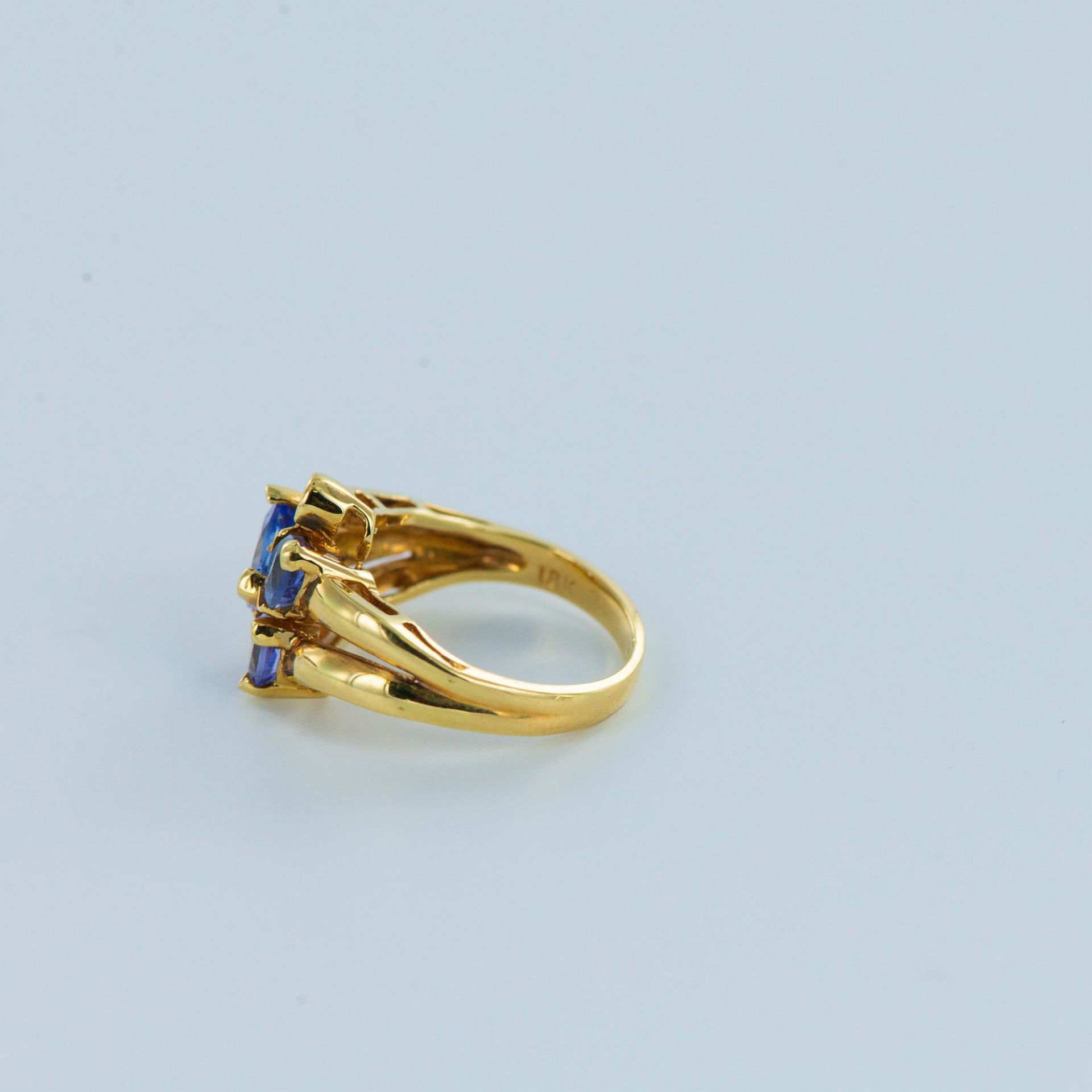 LeVian 18K Yellow Gold, Diamond, and Amethyst Ring - Bild 3 aus 13