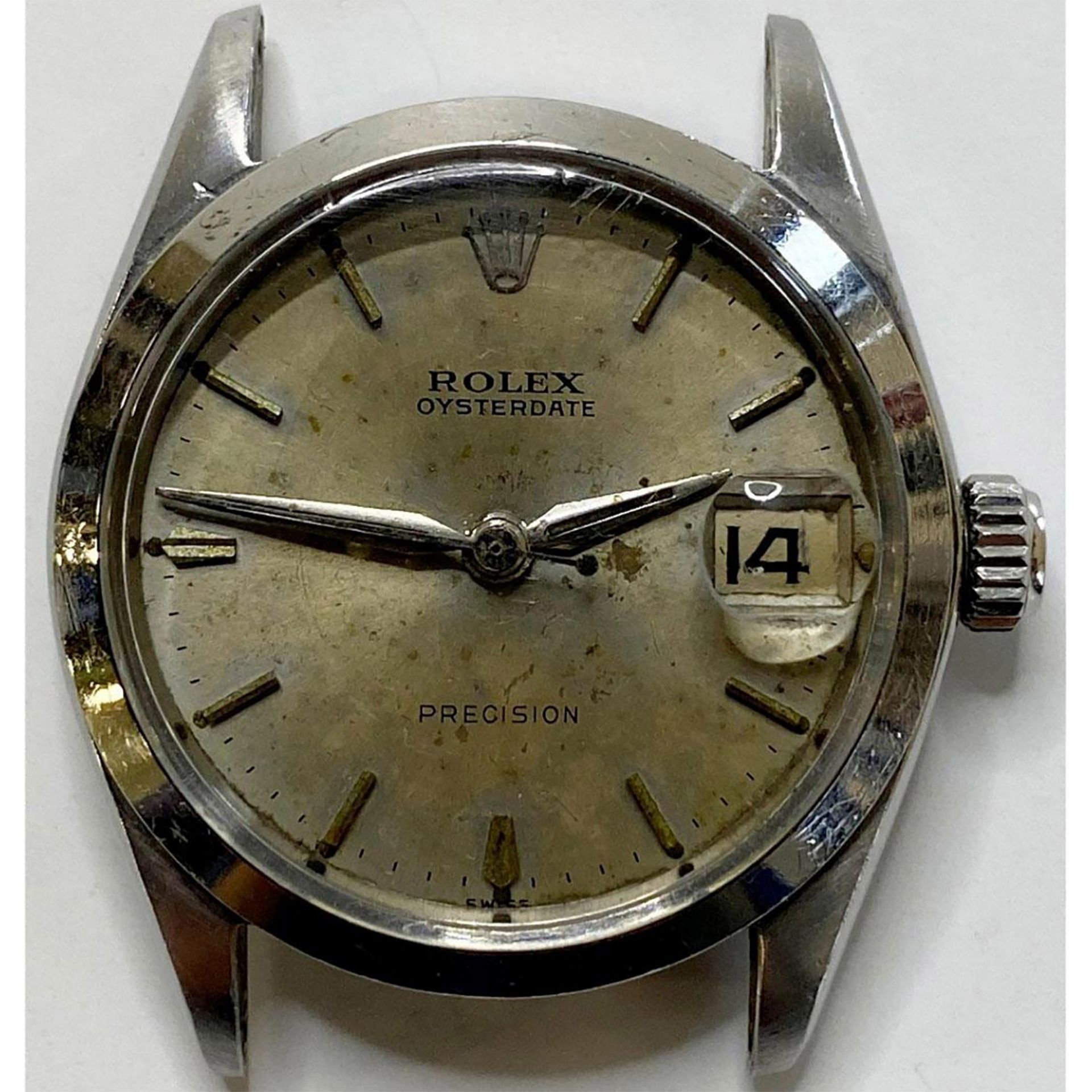 Vintage 1952 Rolex Oysterdate Precision Wind-Up Watch, 6466 - Image 13 of 18