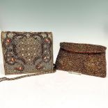 2pc Vintage Beaded Bags