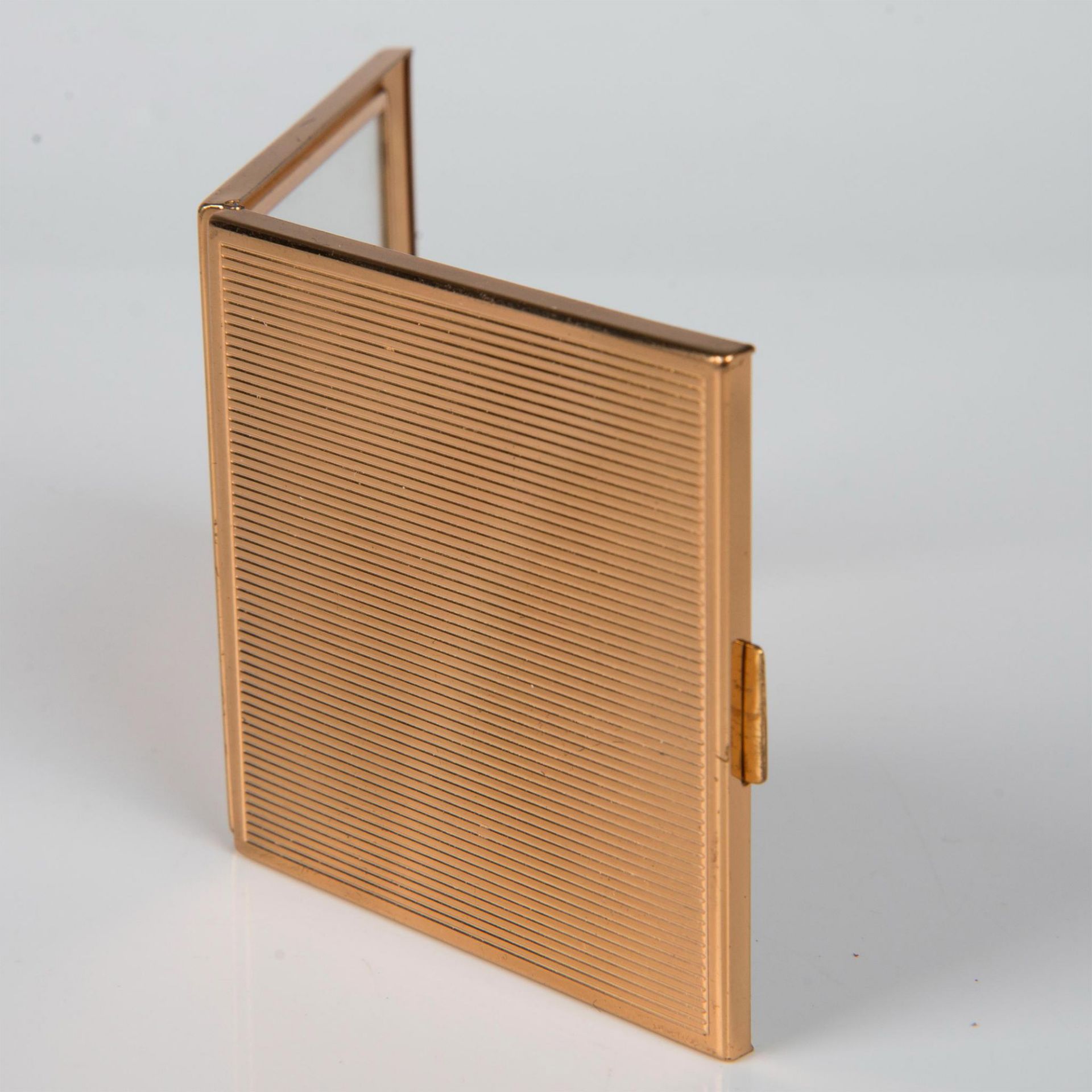 Evans Gold Tone Compact Case - Bild 4 aus 6