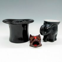 3pc Vintage Decorative Ceramic Pieces
