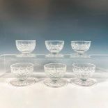 6pc Waterford Crystal Footed Dessert Bowls, Lismore