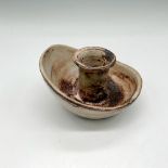 Jacques Pouchain (French, 1925 - 2015) Art Pottery Candle Holder, Signed