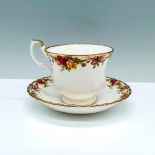 Royal Albert Teacup and Saucer, Ribbon Collection